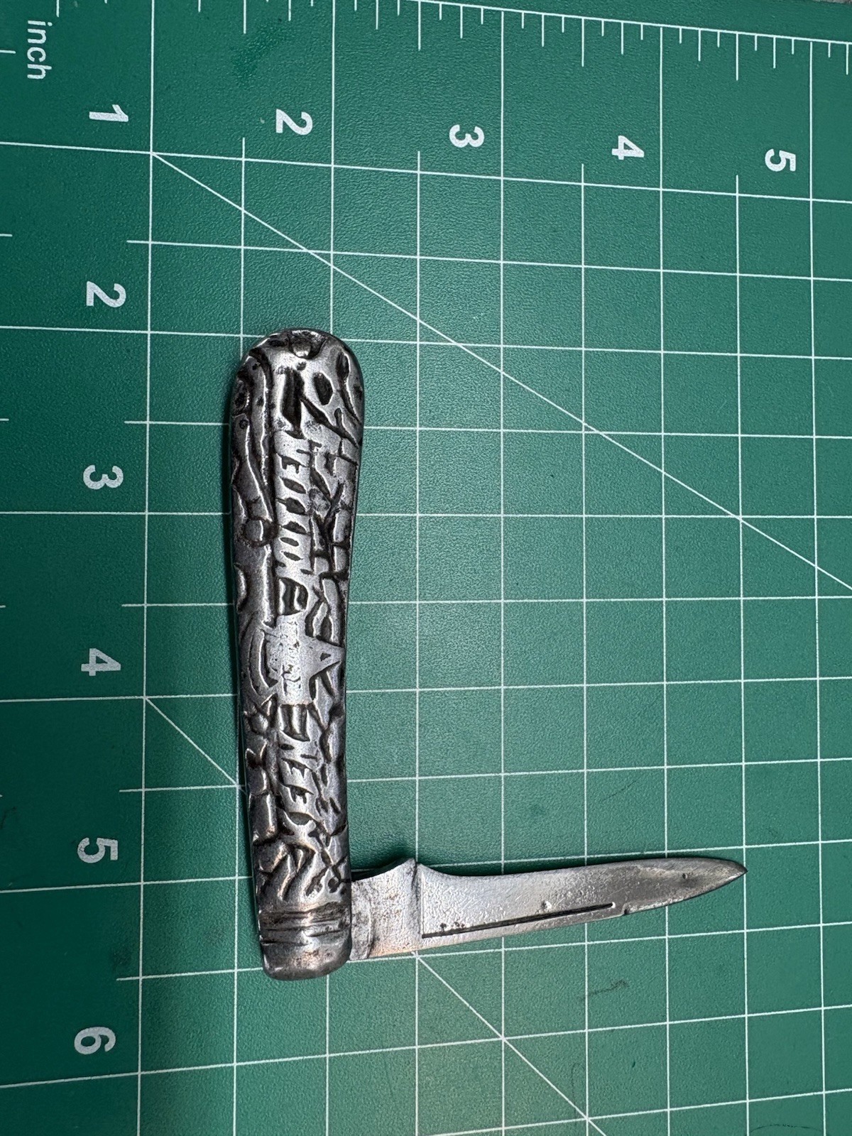 Vintage Keen Kutter All Metal  # 1787 Single Blade Knife 