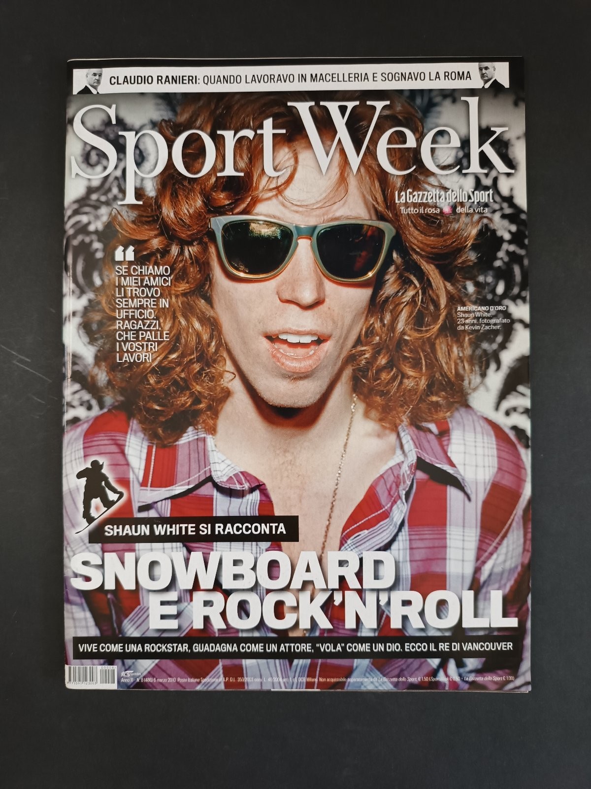 Sportweek Magazine No.8 2010 Shaun White Snowboard Vancouver Sportweek Magazine No.8 2010 Shaun White Snowboard Vancouver