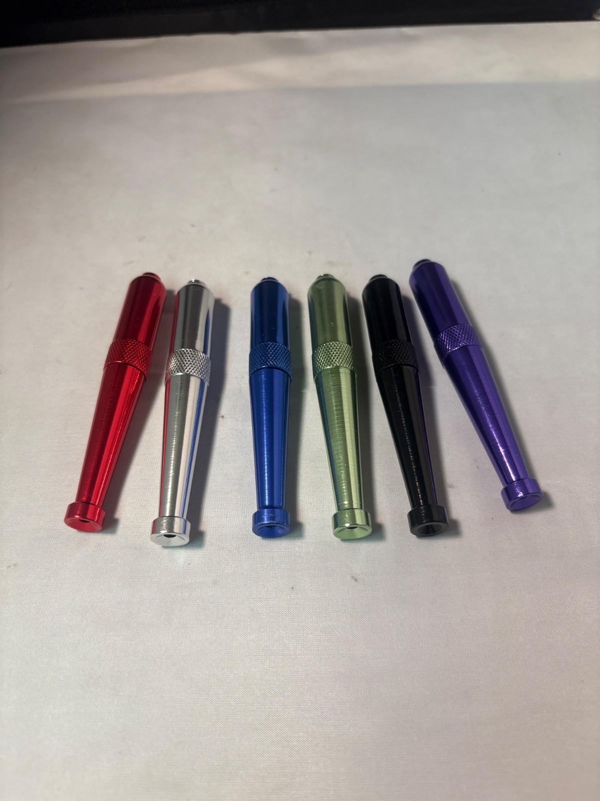2-LARGE ZEPPLIN SMOKING TOBACCO PIPE 3-3/4" LONG COMES IN 6-COLORS
