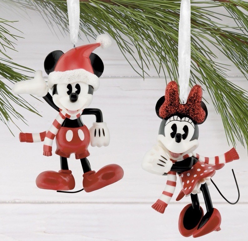2026 Hallmark EVER AFTER MOVIE Christmas Disney Mickey & Minnie Mouse Ornaments 2026 Hallmark EVER AFTER MOVIE Christmas Disney Mickey & Minnie Mouse Ornaments