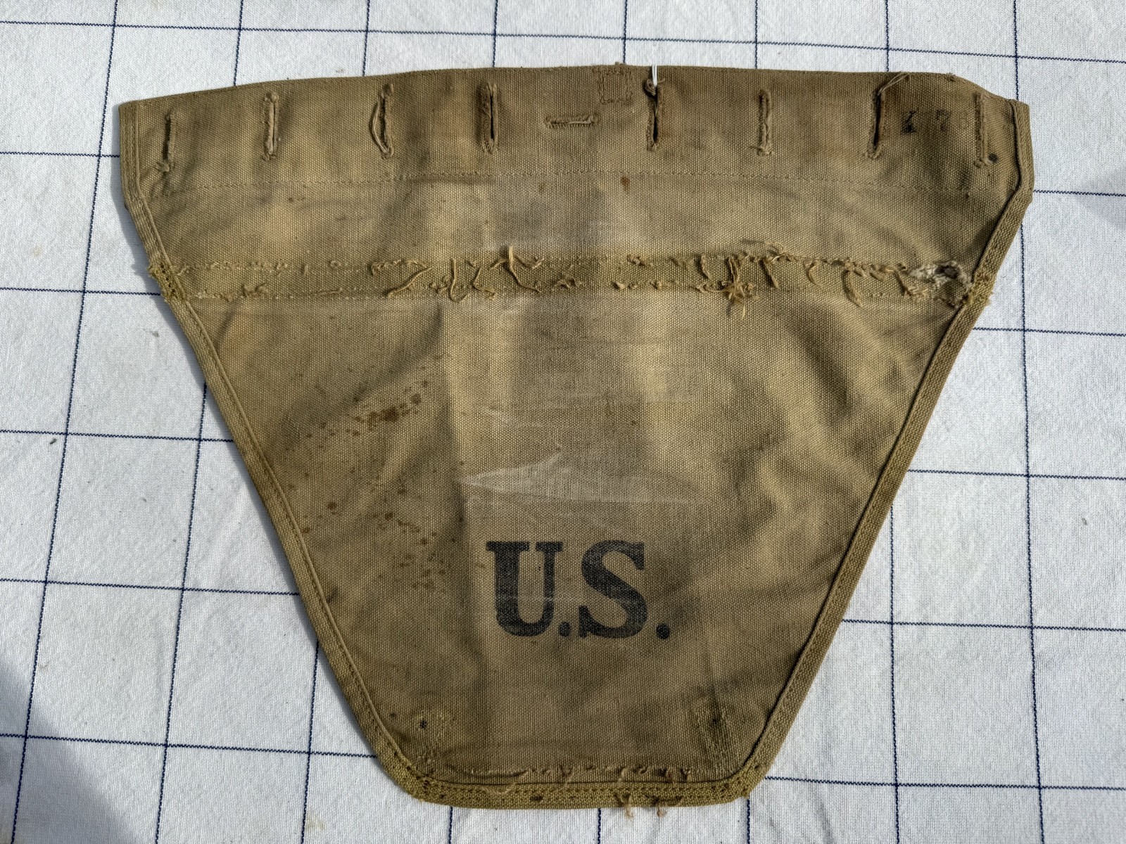Original WWI WWII US Army M1910 Haversack Pack Tail OD Canvas – Salty Original WWI WWII US Army M1910 Haversack Pack Tail OD Canvas – Salty