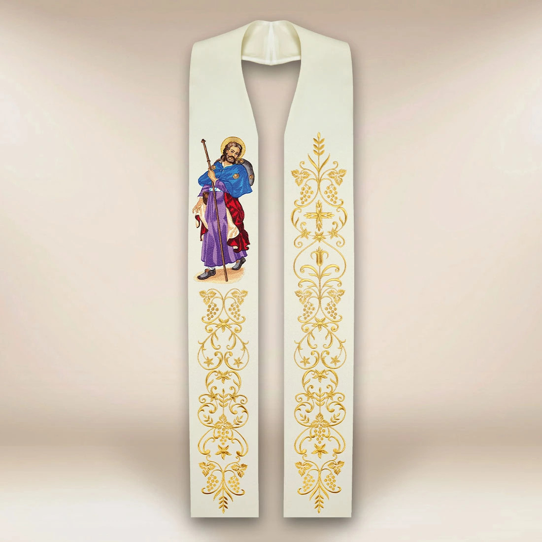 Embroidered Stole “St. James” Embroidered Stole “St. James”