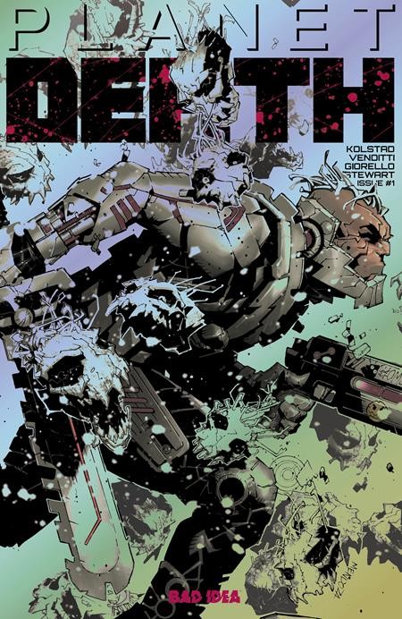 PLANET DEATH #1 CHRIS BACHALO RI:250-INCLUDES CHROM COVER AND REG COVERS 7 BOOKS PLANET DEATH #1 CHRIS BACHALO RI:250-INCLUDES CHROM COVER AND REG COVERS 7 BOOKS