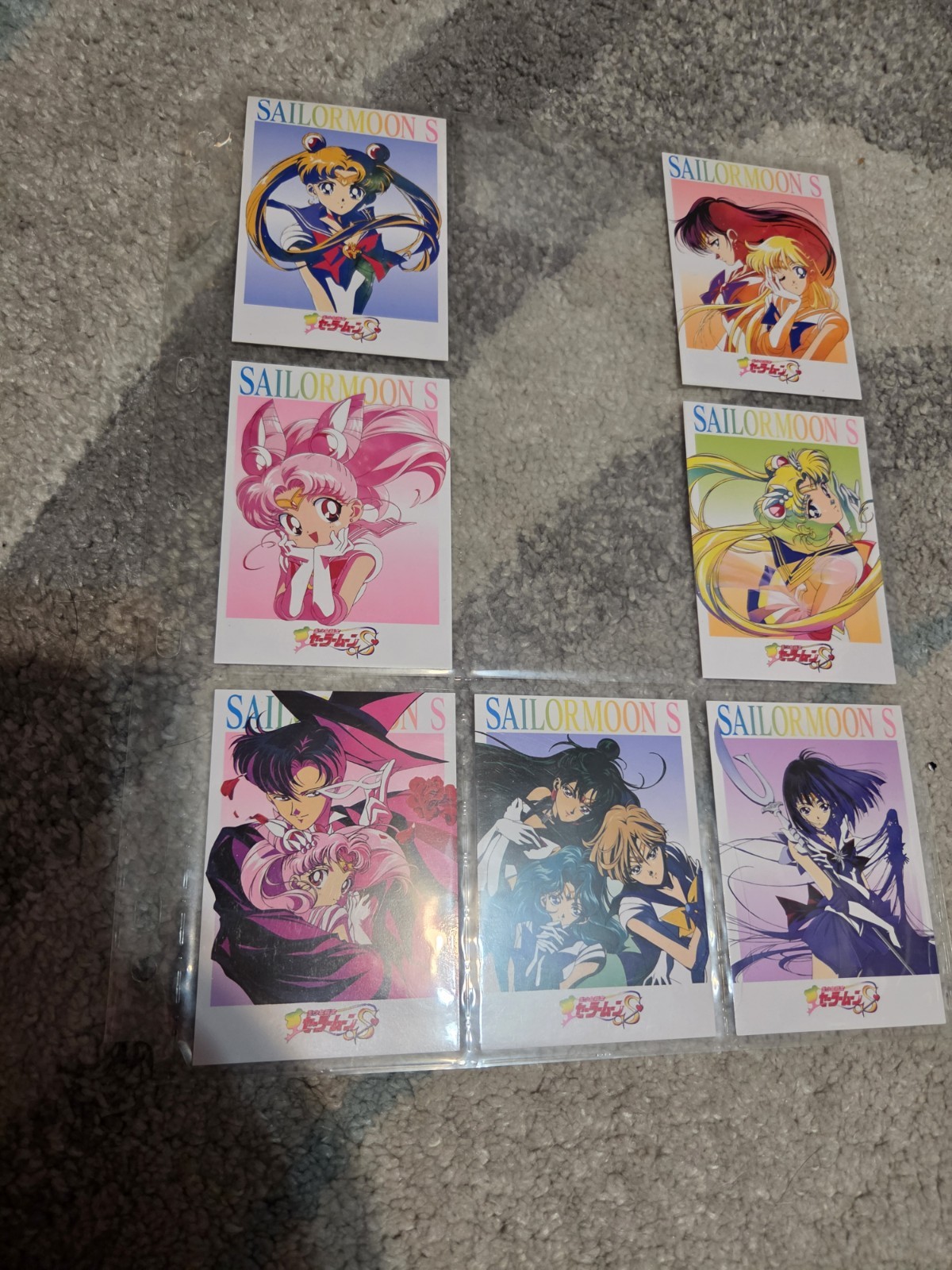 Pretty Soldier Sailor Moon S Vintage Laserdisc LD Exclusive Card Lot Pretty Soldier Sailor Moon S Vintage Laserdisc LD Exclusive Card Lot