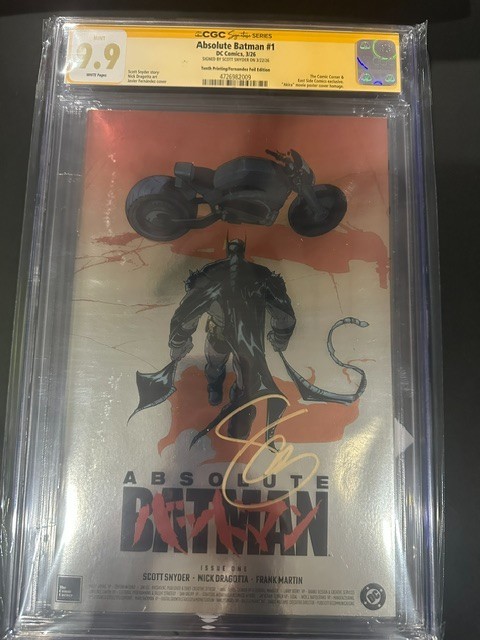 ABSOLUTE BATMAN #1 AKIRA JAVIER FERNANDEZ FOIL LTD.2500 10TH PRINT CGC 9.9