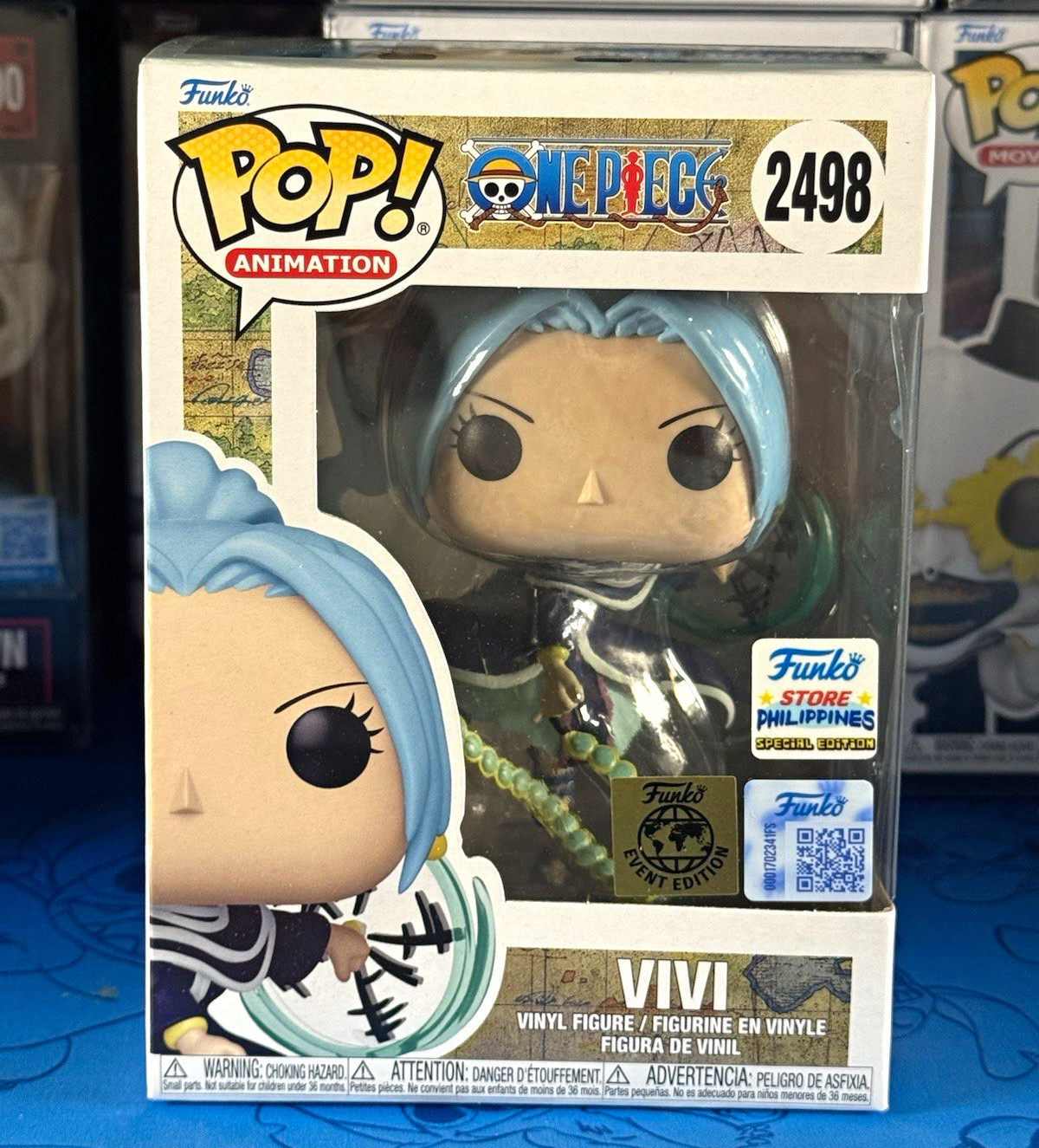 Funko Pop Vinyl Pop Animation One Piece Vivi Funko PH Excl Special #2498 Funko Pop Vinyl Pop Animation One Piece Vivi Funko PH Excl Special #2498