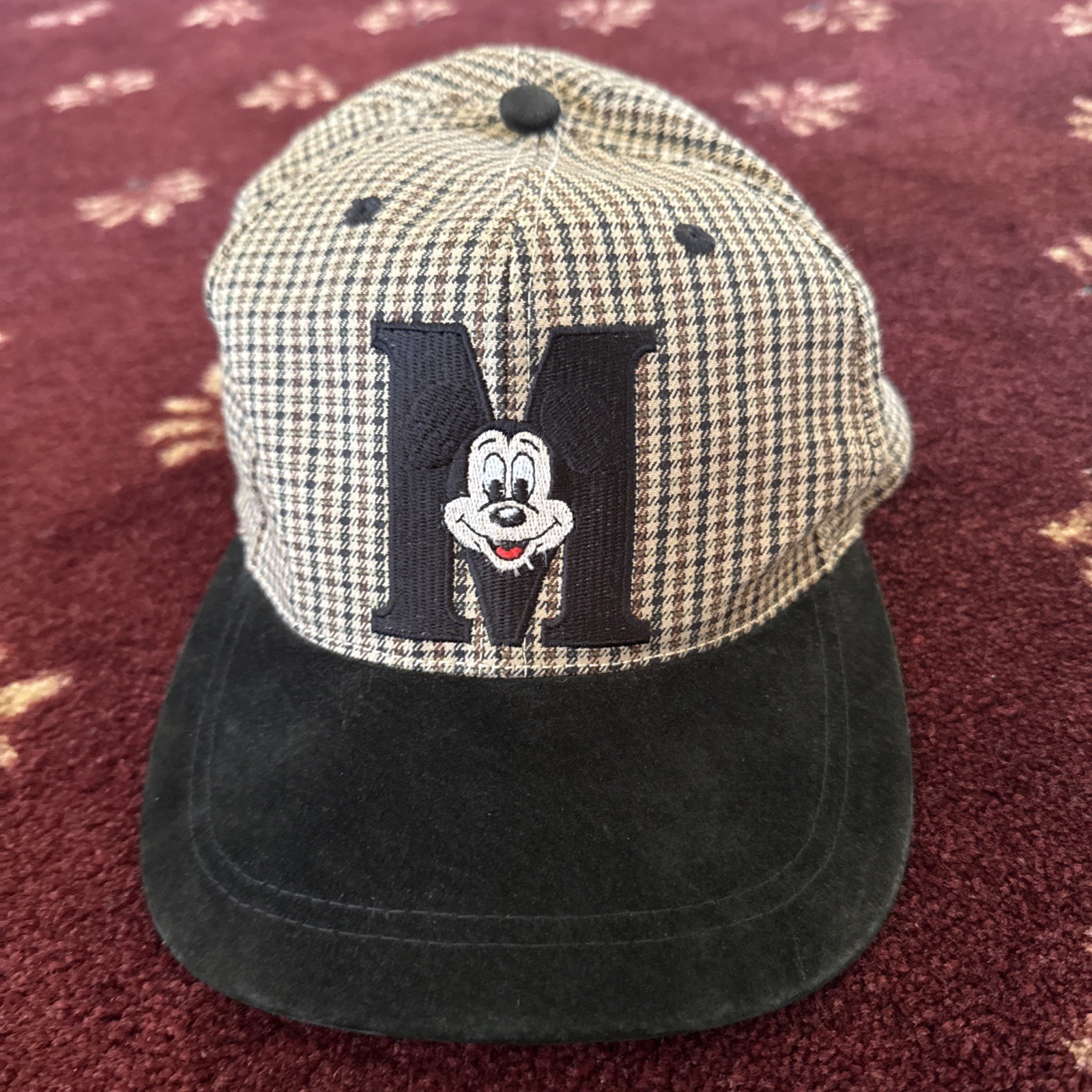 Vintage Mickey Mouse Walt Disney Hat Big M Vintage Mickey Mouse Walt Disney Hat Big M
