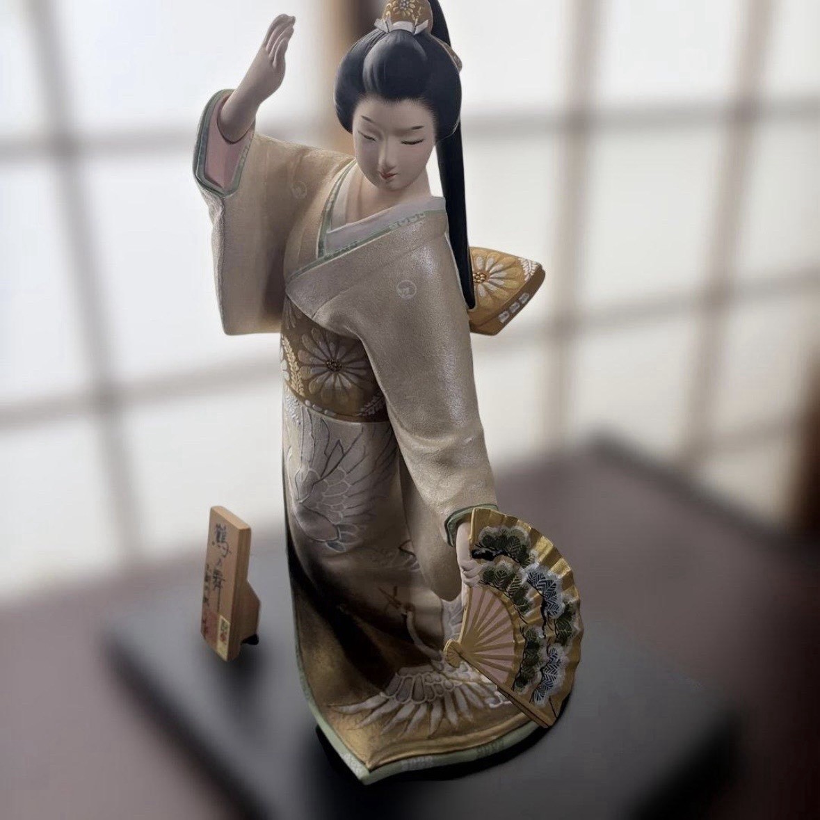 Vintage Japanese Hakata Ningyo Traditional Art Figurine Collectible Vintage Japanese Hakata Ningyo Traditional Art Figurine Collectible