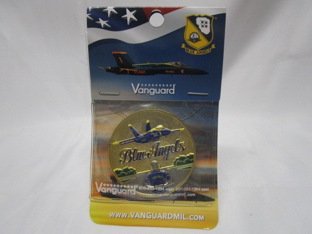 Blue Angels FLIGHTLINE 2" Challenge Coin OFFICIALLY LICENSED NEW IN PACKAGE Blue Angels FLIGHTLINE 2" Challenge Coin OFFICIALLY LICENSED NEW IN PACKAGE