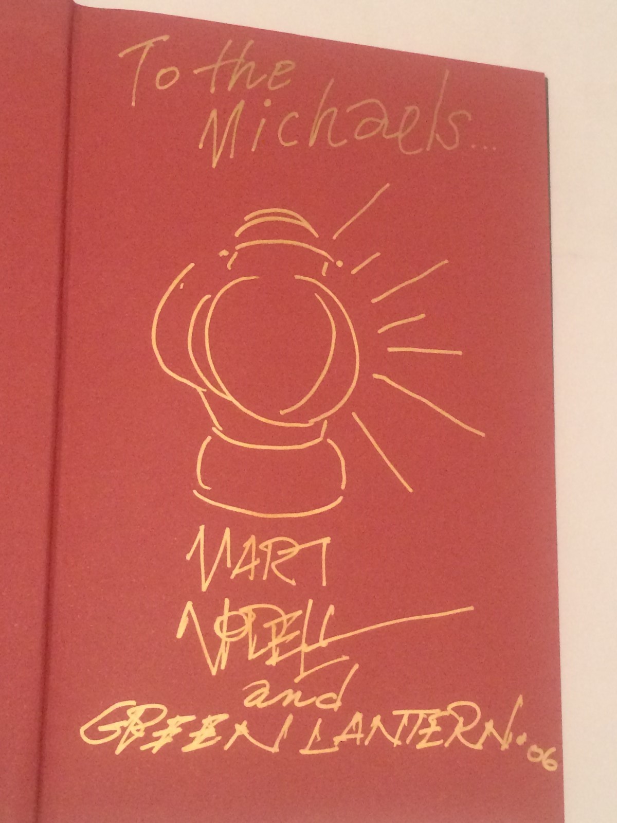 RARE GREEN LANTERN Creator MART NODELL Art SIGNED BOOK 'All Star Comics' DC RARE GREEN LANTERN Creator MART NODELL Art SIGNED BOOK 'All Star Comics' DC