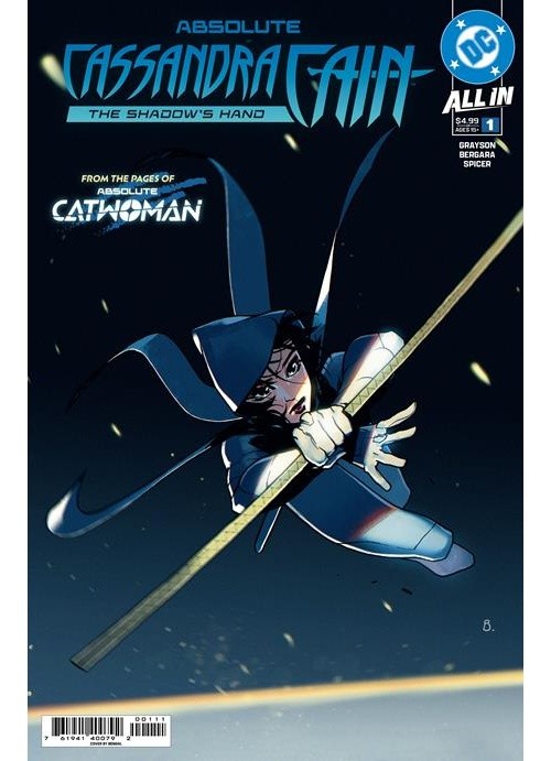 Absolute Cassandra Cain the Shadows Hand #1 (Presale 9/16 Release)Pick UR Cvr Absolute Cassandra Cain the Shadows Hand #1 (Presale 9/16 Release)Pick UR Cvr