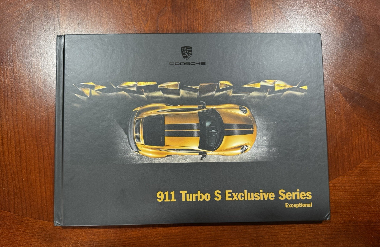  PORSCHE HARDBACK 911 TURBO S COUPE EXCLUSIVE PRESTIGE BROCHURE USA EDITION 2018