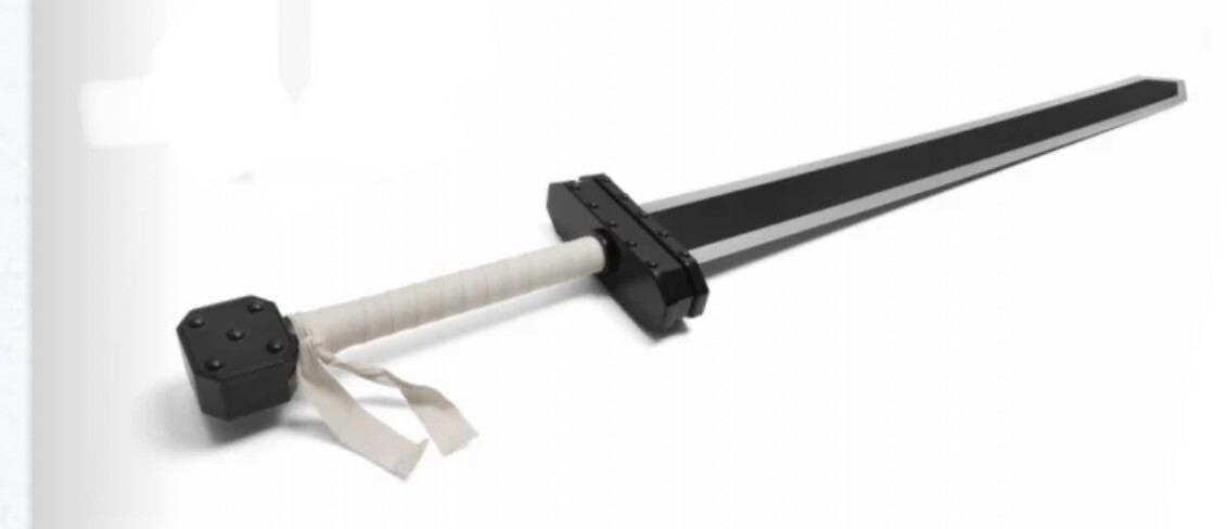 Gut Hawk Raider Dragon Slayer Berserk Sword 1:1 Metal Sword Stainless Steels 54” Gut Hawk Raider Dragon Slayer Berserk Sword 1:1 Metal Sword Stainless Steels 54”