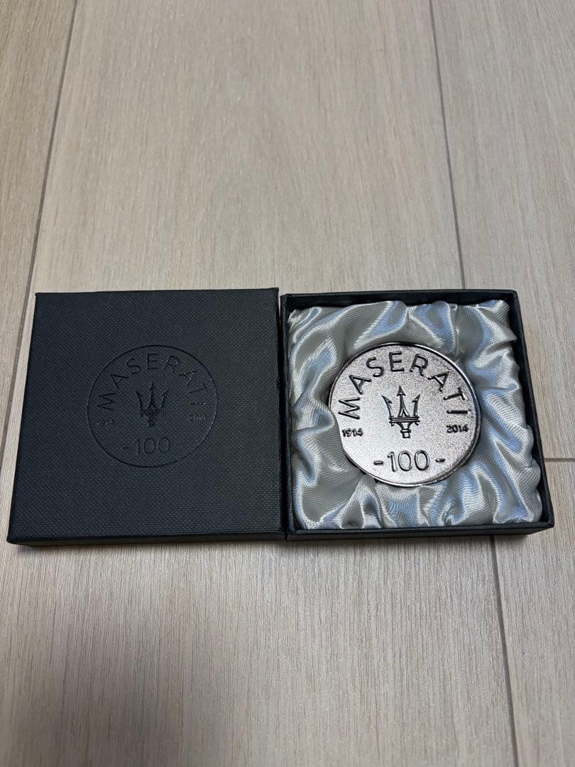 Maserati 100Th Anniversary Paperweight Maserati 100Th Anniversary Paperweight