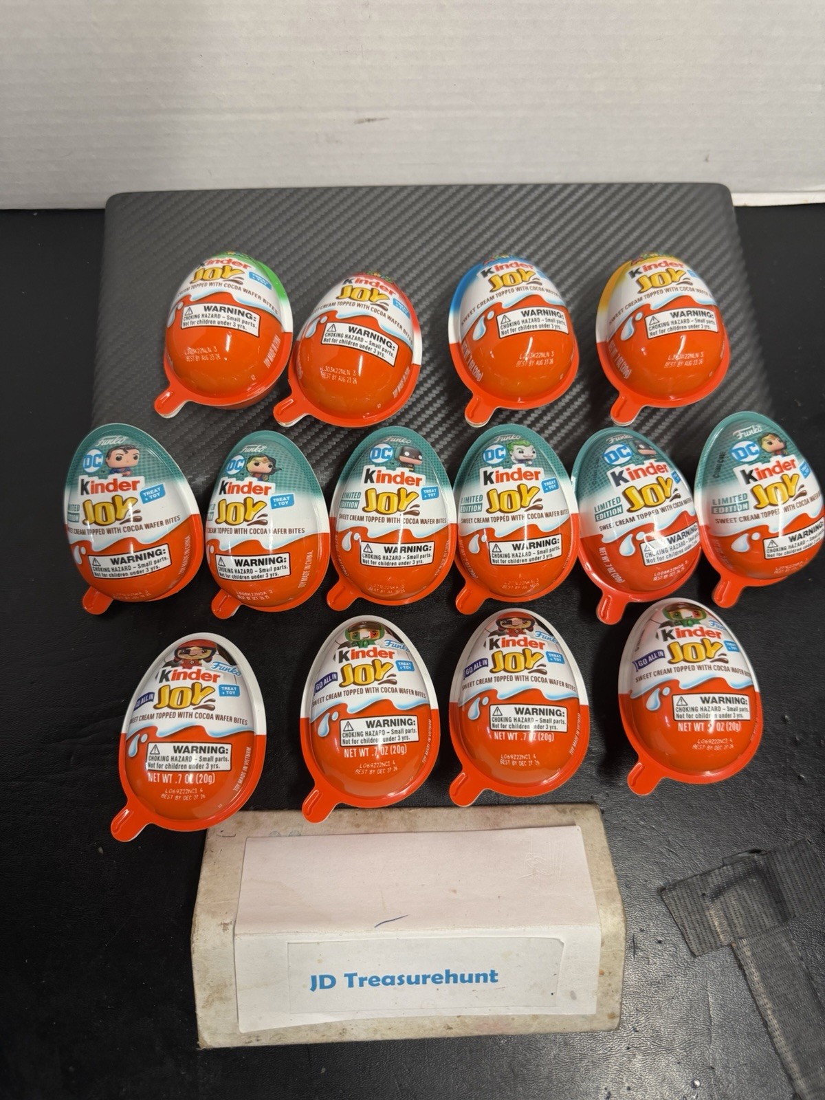 Huge Amazing Lot Of Funko DC & Super Mario & FIFA Kinder Joy Surprise Toy Eggs