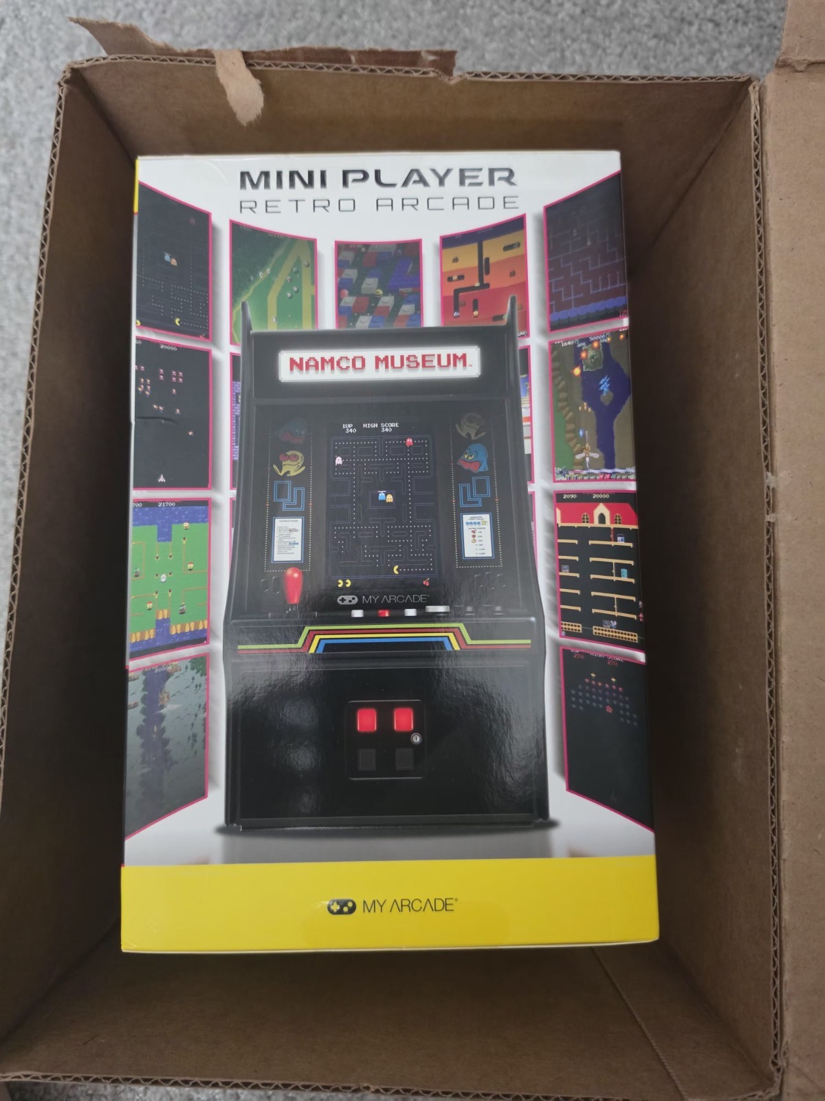 New My Arcade Mini Player Retro Arcade Bandai Namco Museum Hits (20 in 1) New My Arcade Mini Player Retro Arcade Bandai Namco Museum Hits (20 in 1)