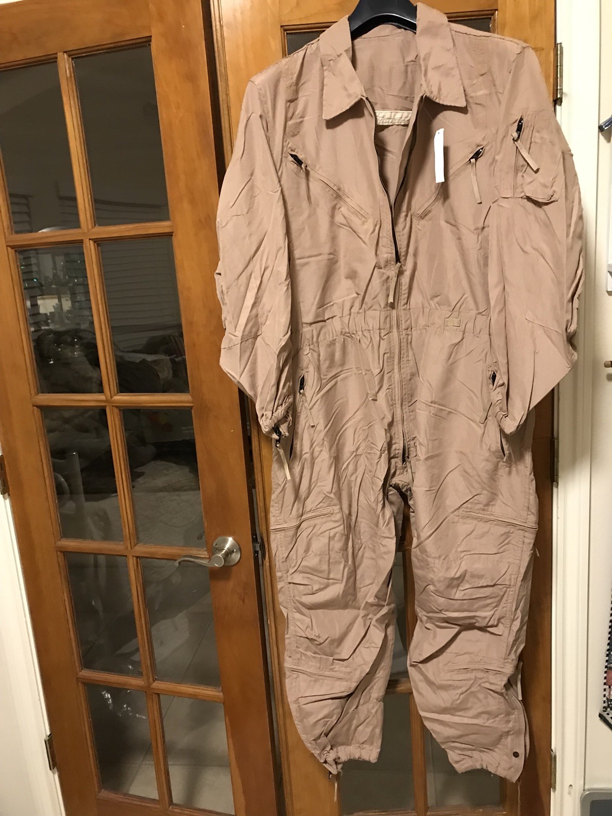 GenuineGI Combat Vehicle Crewmen Coveralls CVC Nomex Desert Tan  Large Short NWT