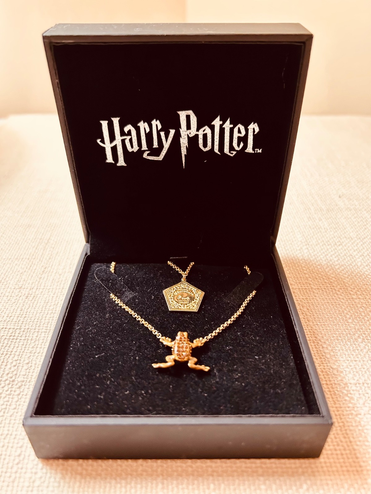 Brand New, Swarovski Crystals Harry Potter Chocolate Frog Necklace - Limited Brand New, Swarovski Crystals Harry Potter Chocolate Frog Necklace - Limited