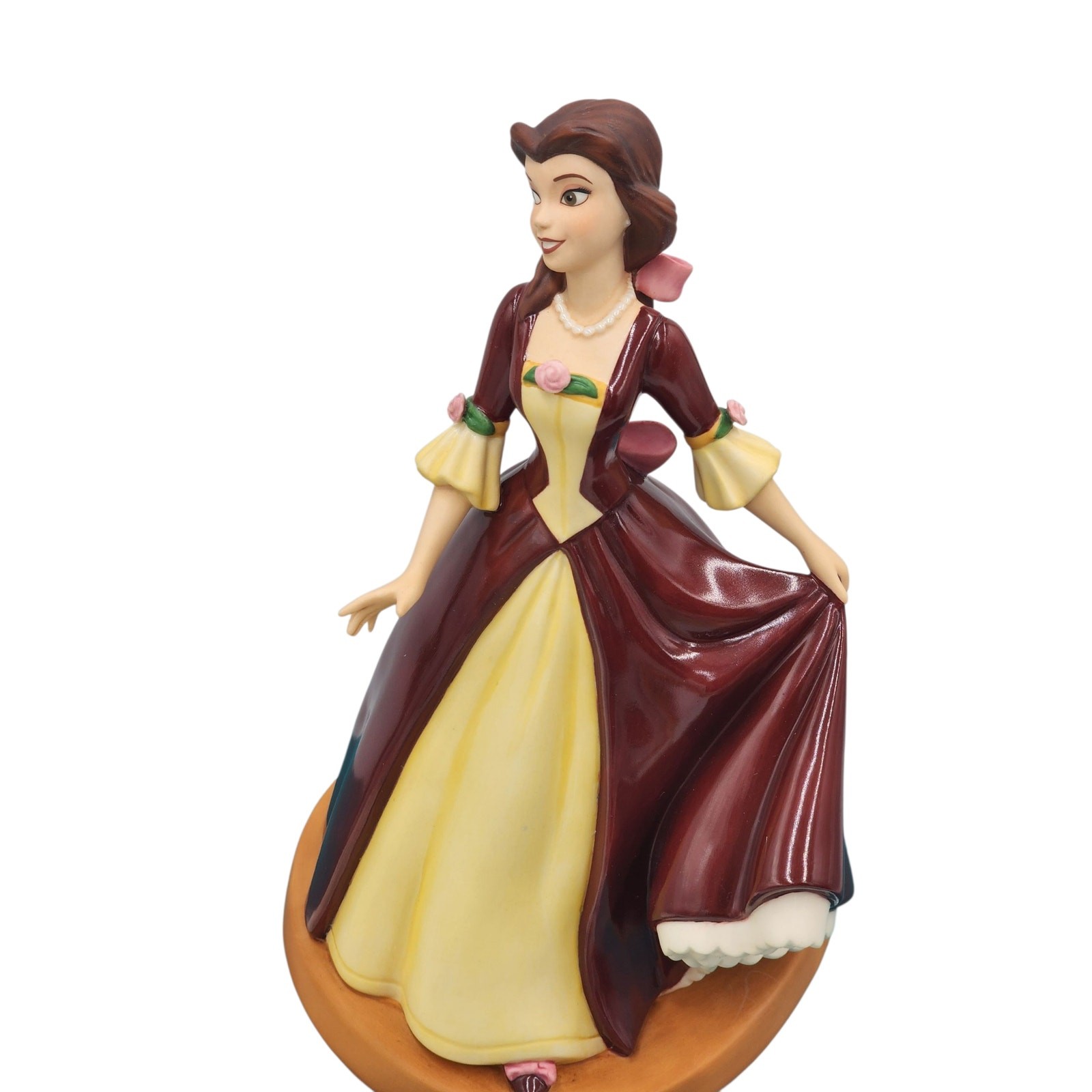 WDCC Belle Holiday Princess Gift of Love Beauty Beast Disney Retired COA Box WDCC Belle Holiday Princess Gift of Love Beauty Beast Disney Retired COA Box