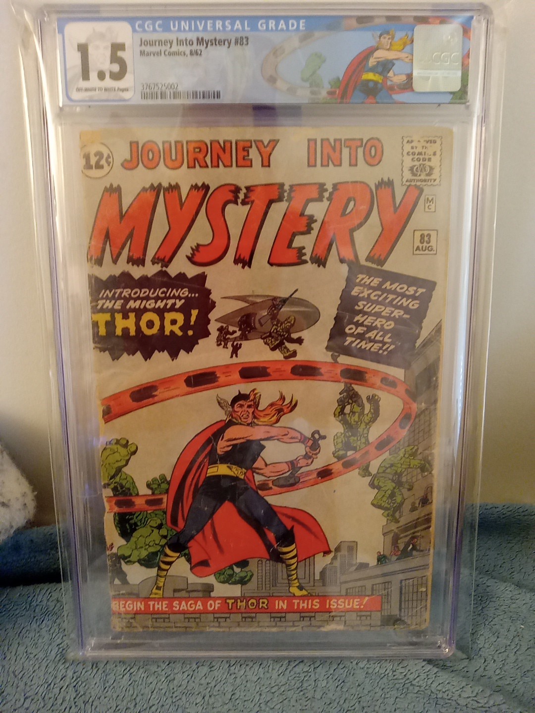 Journey Into Mystery # 83  CGC  1.5  1ST Thor 