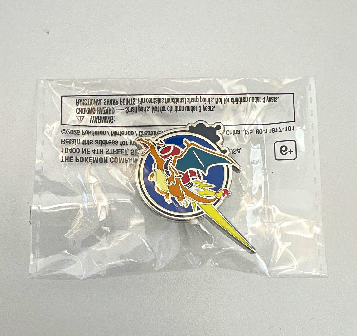 Pokémon XP 2026 Exclusive Pin Rally Charizard Pin
