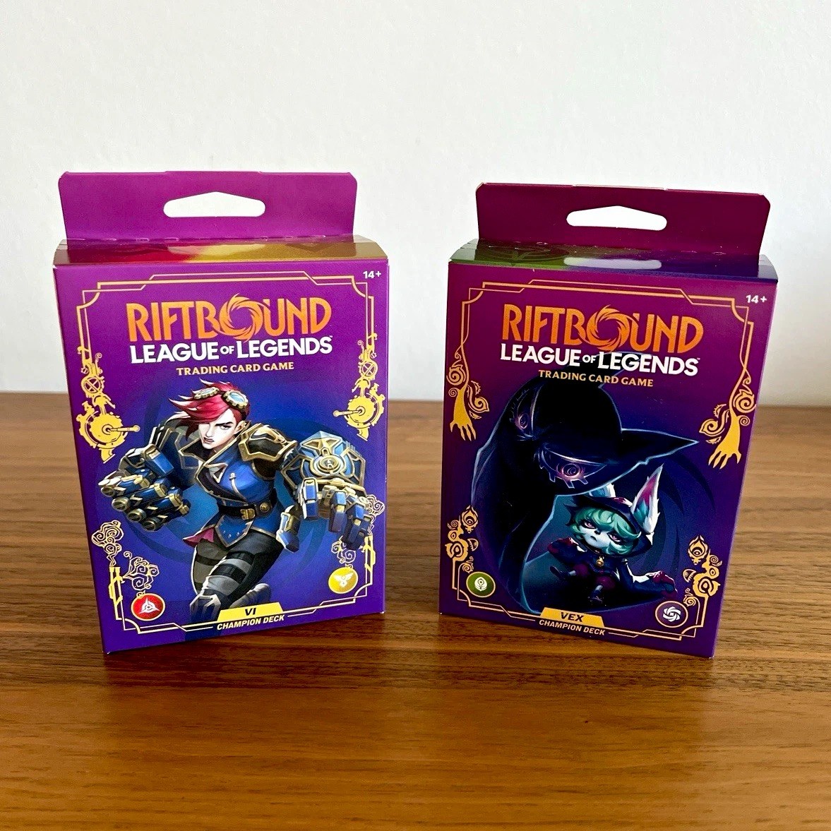 Riot Games Riftbound LoL TCG Champion Decks Vi & Vex 2 Decks EN 40 Cards Riot Games Riftbound LoL TCG Champion Decks Vi & Vex 2 Decks EN 40 Cards