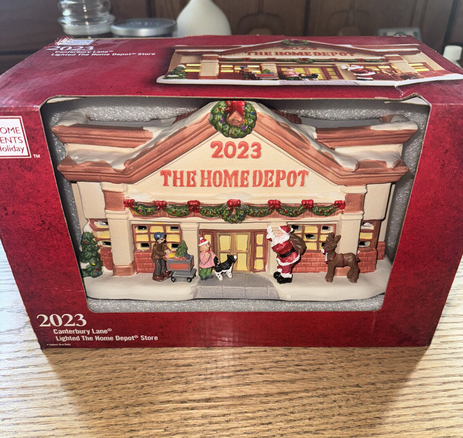 Canterbury Lane 2023 Lighted Home Depot Store Christmas Decoration - See Below
