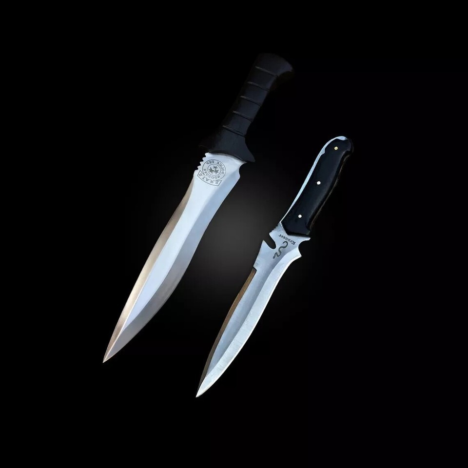 Pack of 2 Resident Evil 4 Knifes Leon Kennedy and Jack Krausers With Sheath Pack of 2 Resident Evil 4 Knifes Leon Kennedy and Jack Krausers With Sheath