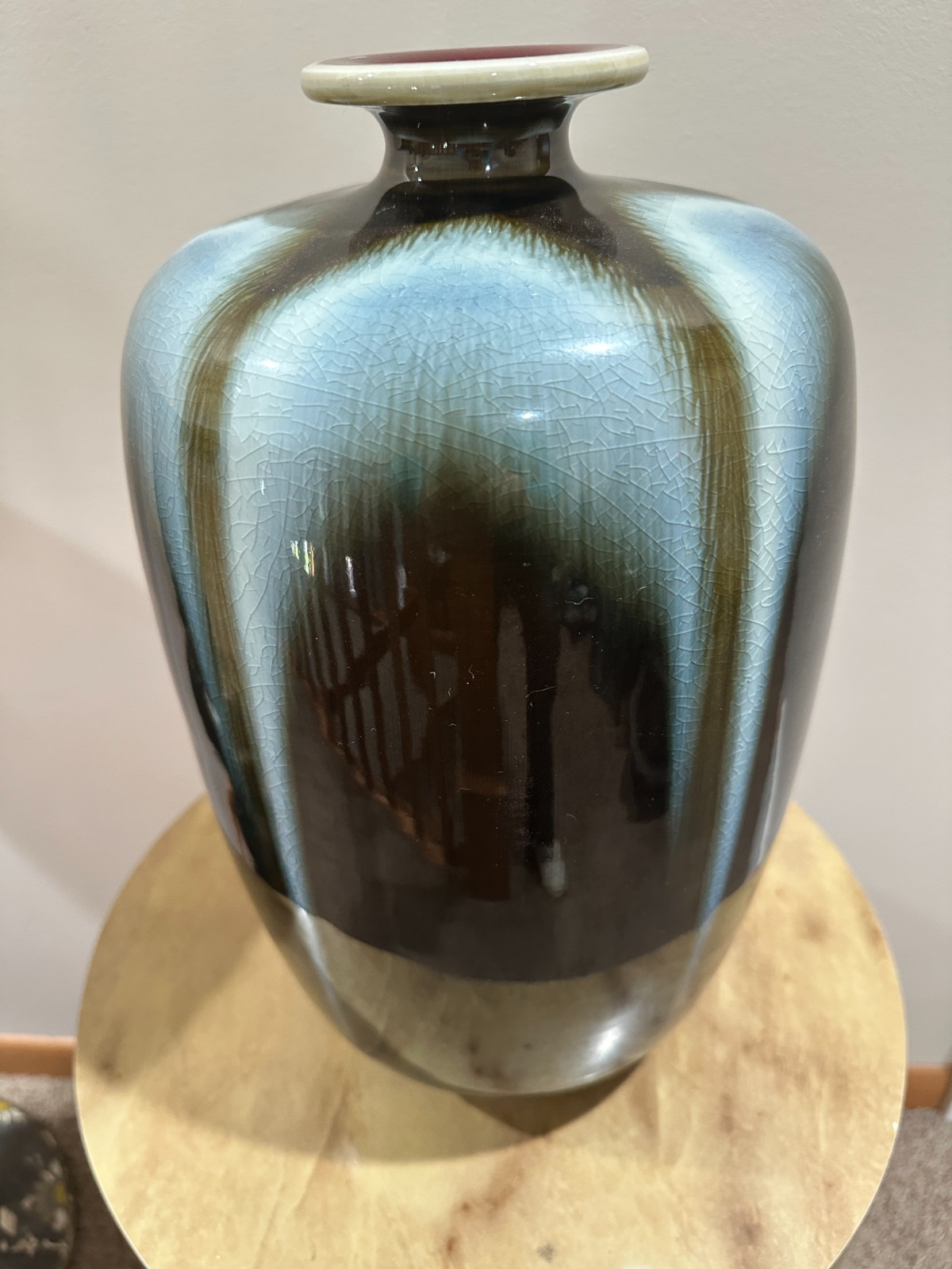CHINESE CONTEMPORERY STUDIO PORCELAIN VASE MUSEUM QUALITY FROM JINGDEZHEN CHINA CHINESE CONTEMPORERY STUDIO PORCELAIN VASE MUSEUM QUALITY FROM JINGDEZHEN CHINA