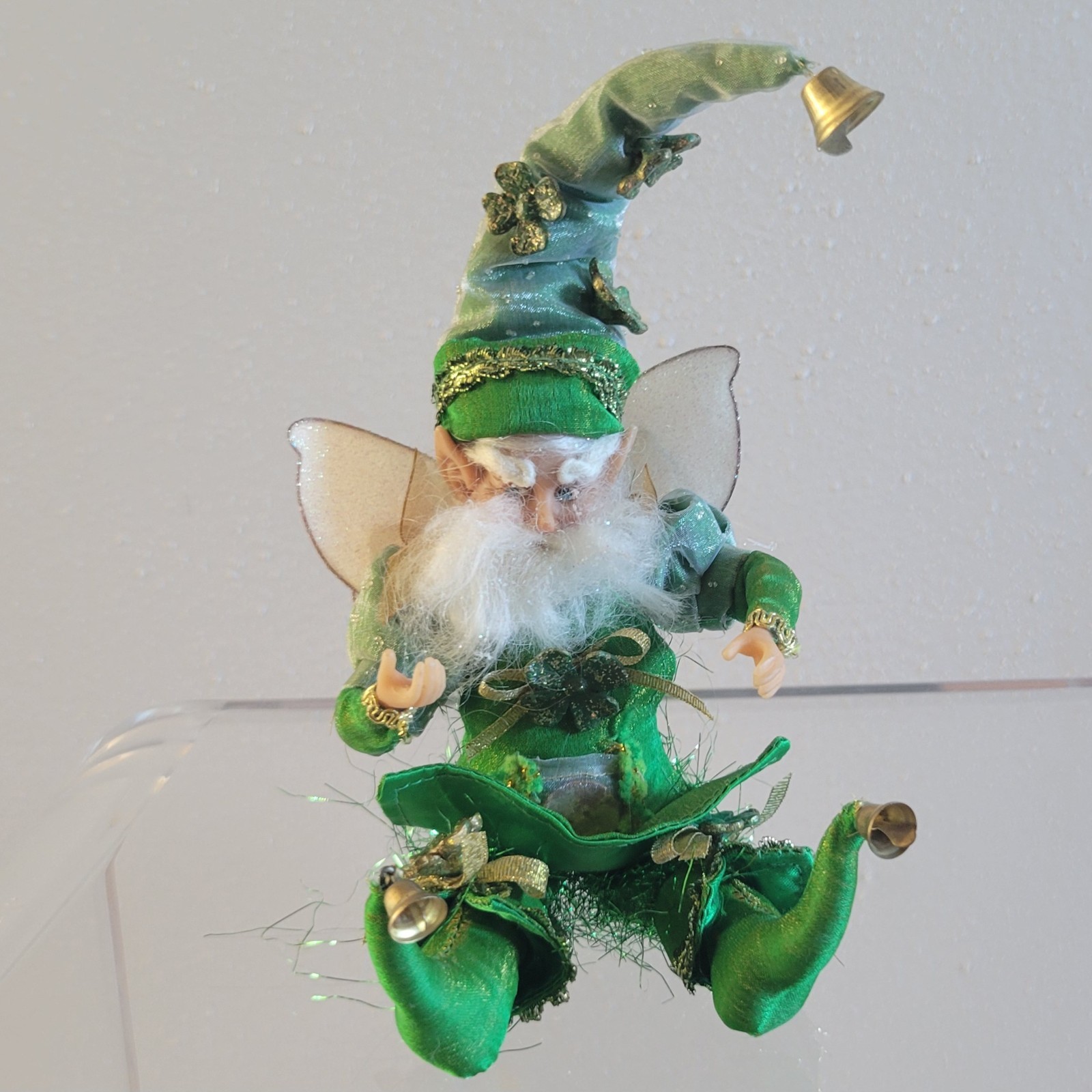 Mark Roberts Luck of the Irish Fairy Small 51-61606 COA #752/2500 Leprechaun Elf