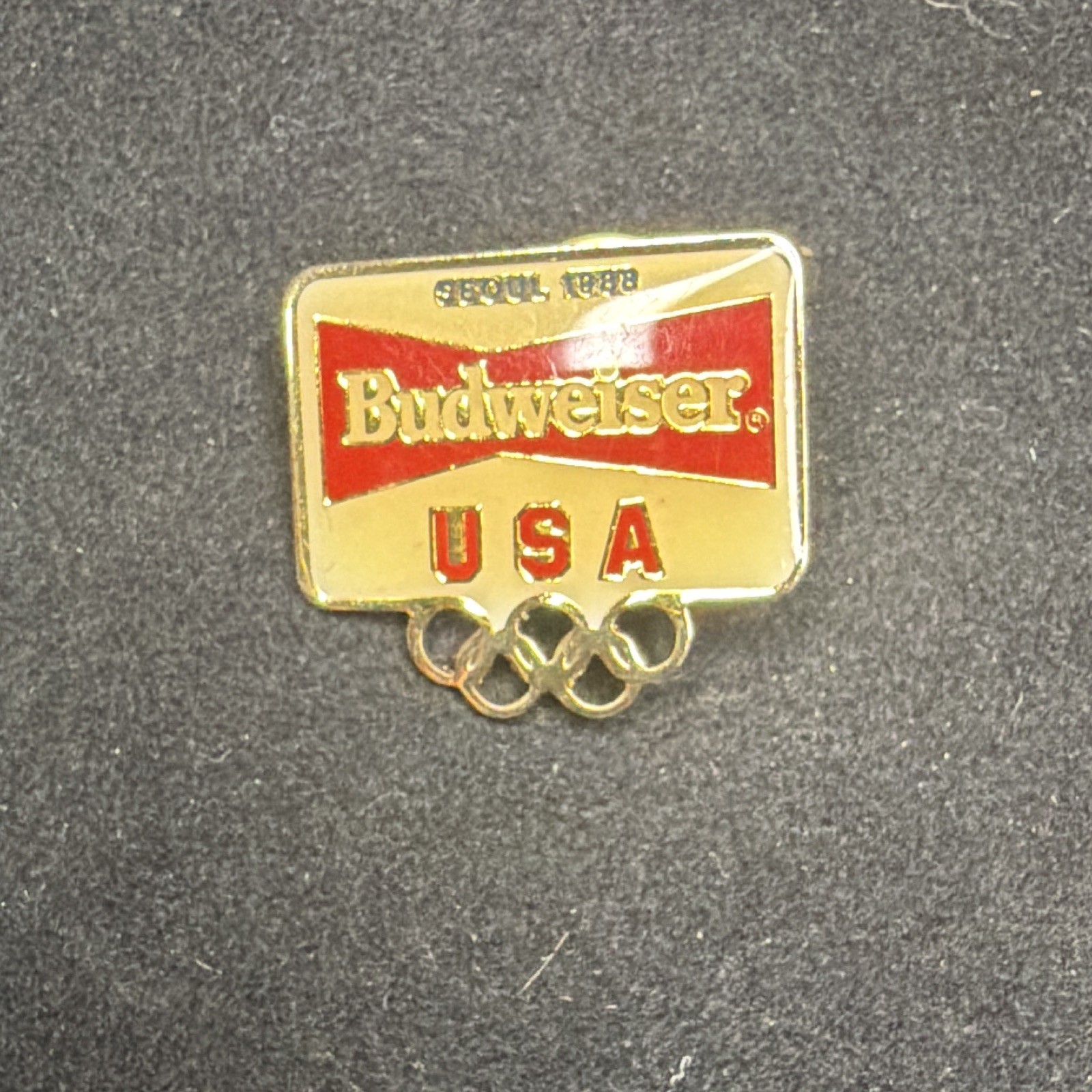 Vintage 1988 Seoul Olympics Budweiser Team USA Pin Lot of 12 Anheuser Busch
