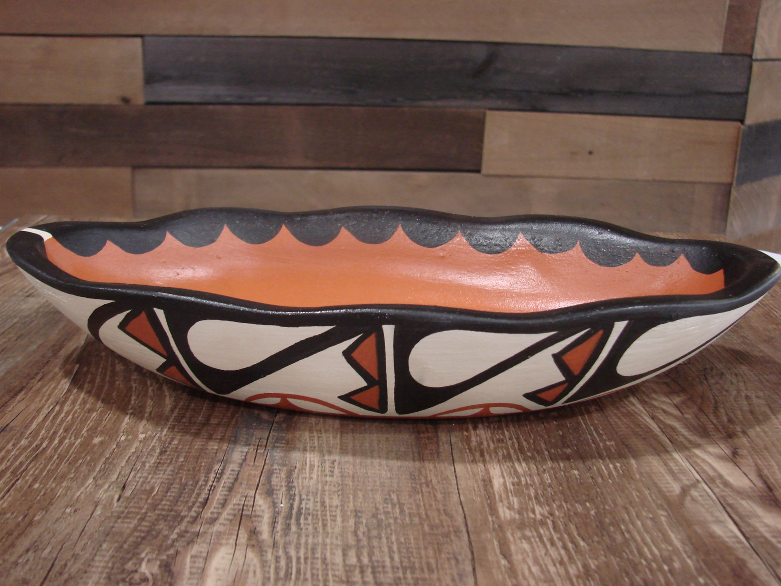Native American Santo Domingo Kewa Handmade Clay Pottery by R & B Native American Santo Domingo Kewa Handmade Clay Pottery by R & B