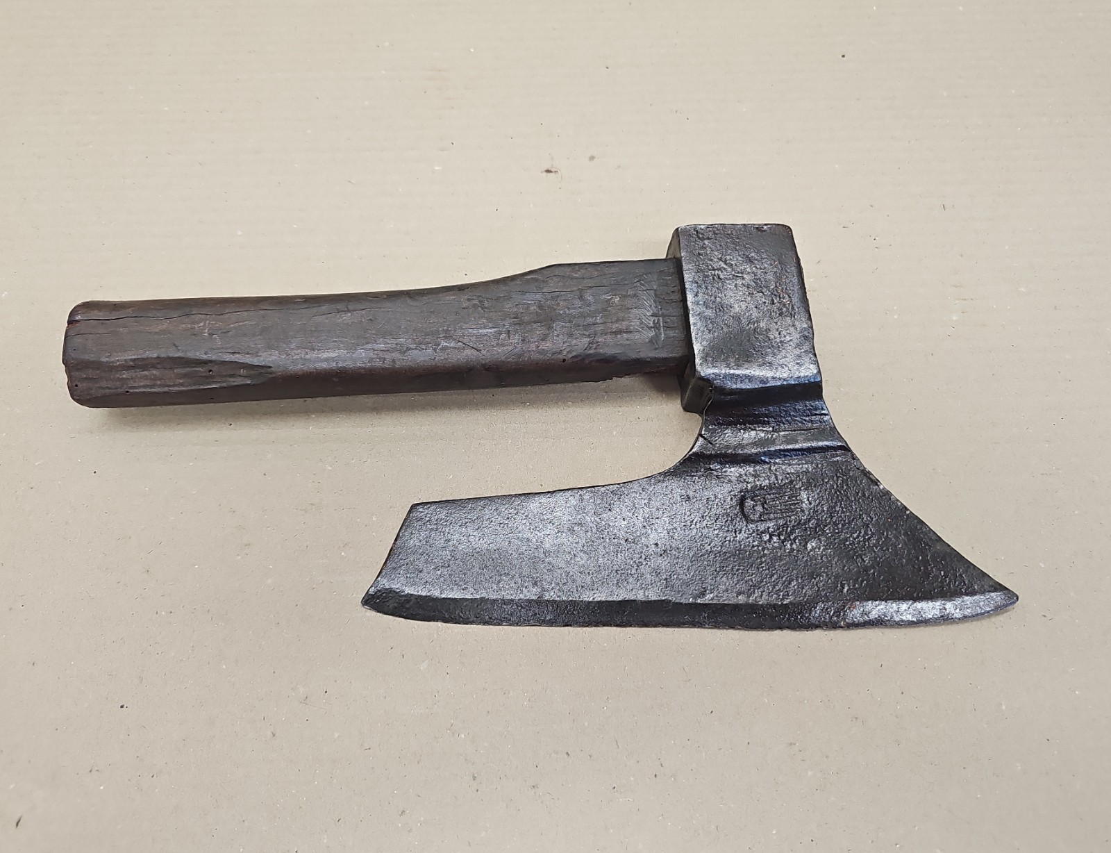 Vintage Goosewing Bearded Broad German Hatchet Axe Handmade Forged Rare Vintage Goosewing Bearded Broad German Hatchet Axe Handmade Forged Rare