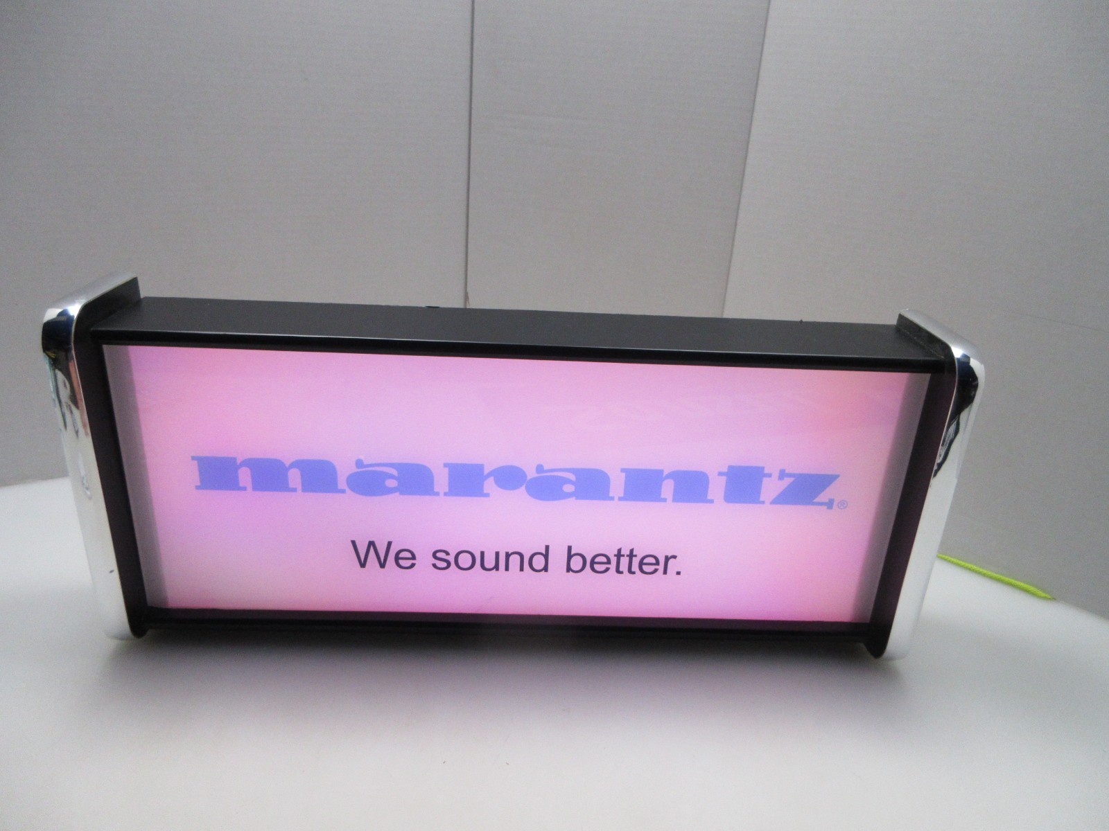 Marantz We Sound Better LED Display lighted sign lightbox Wall Hanging Light