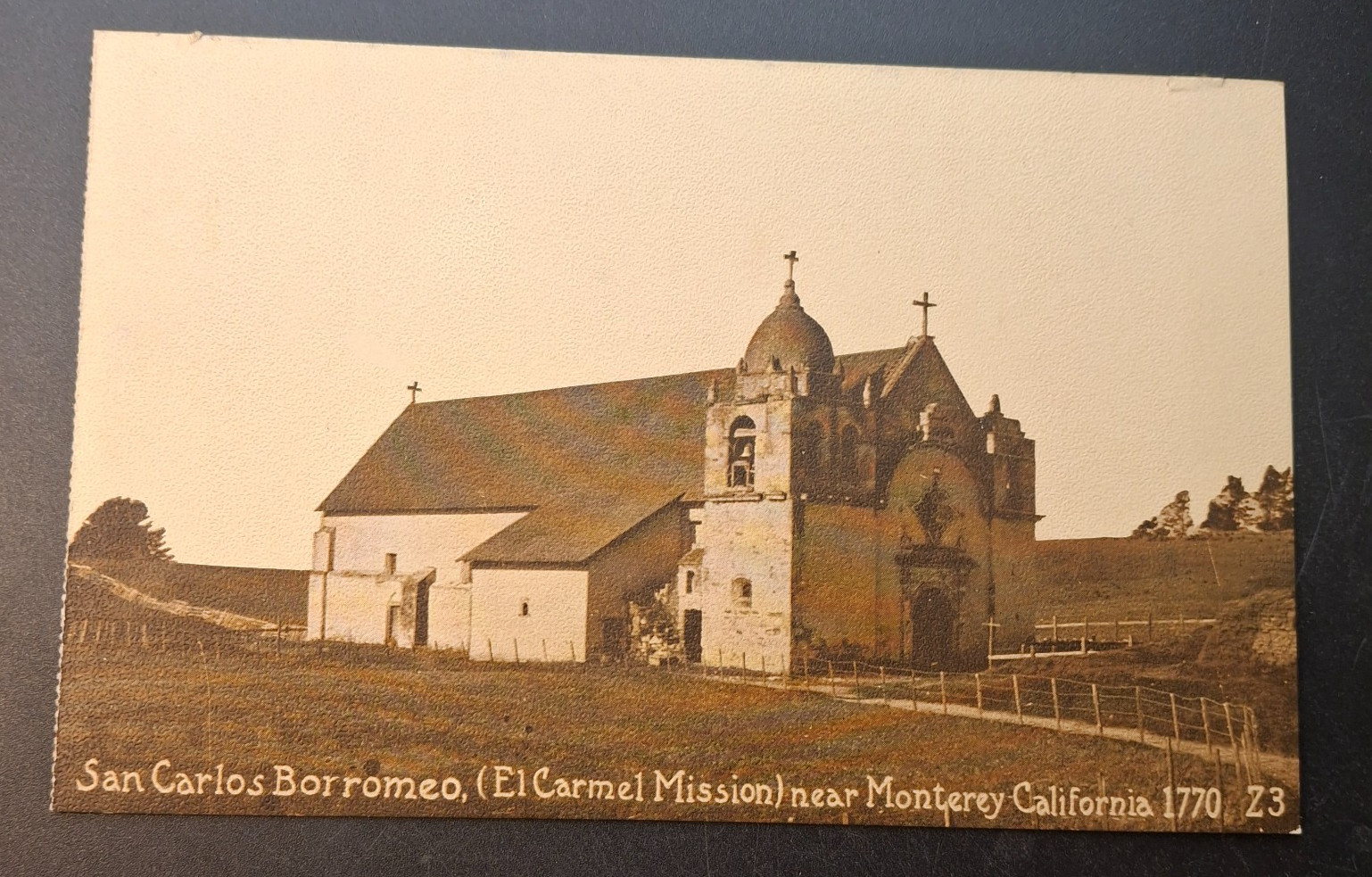Monterey California San Carlos Borromeo Mission Postcard Circa 1910 Monterey California San Carlos Borromeo Mission Postcard Circa 1910