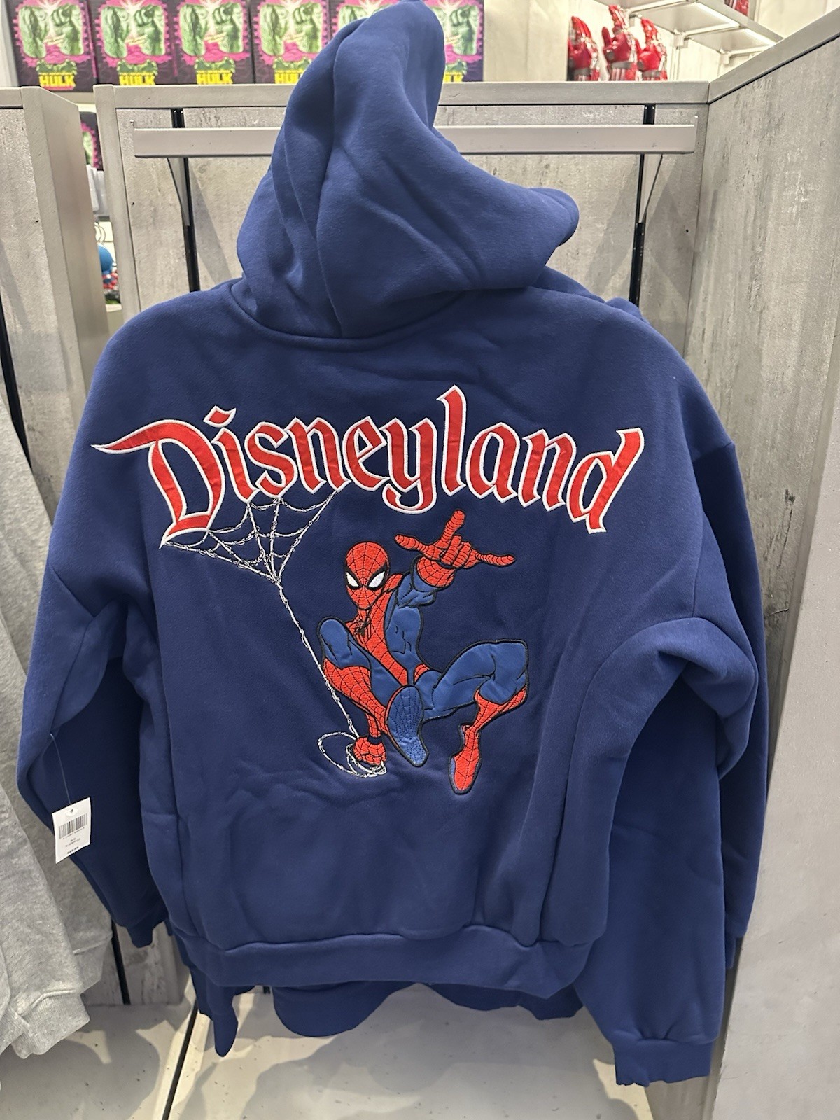 2026 Disney Parks Spiderman Disneyland Hoodie Small 2026 Disney Parks Spiderman Disneyland Hoodie Small