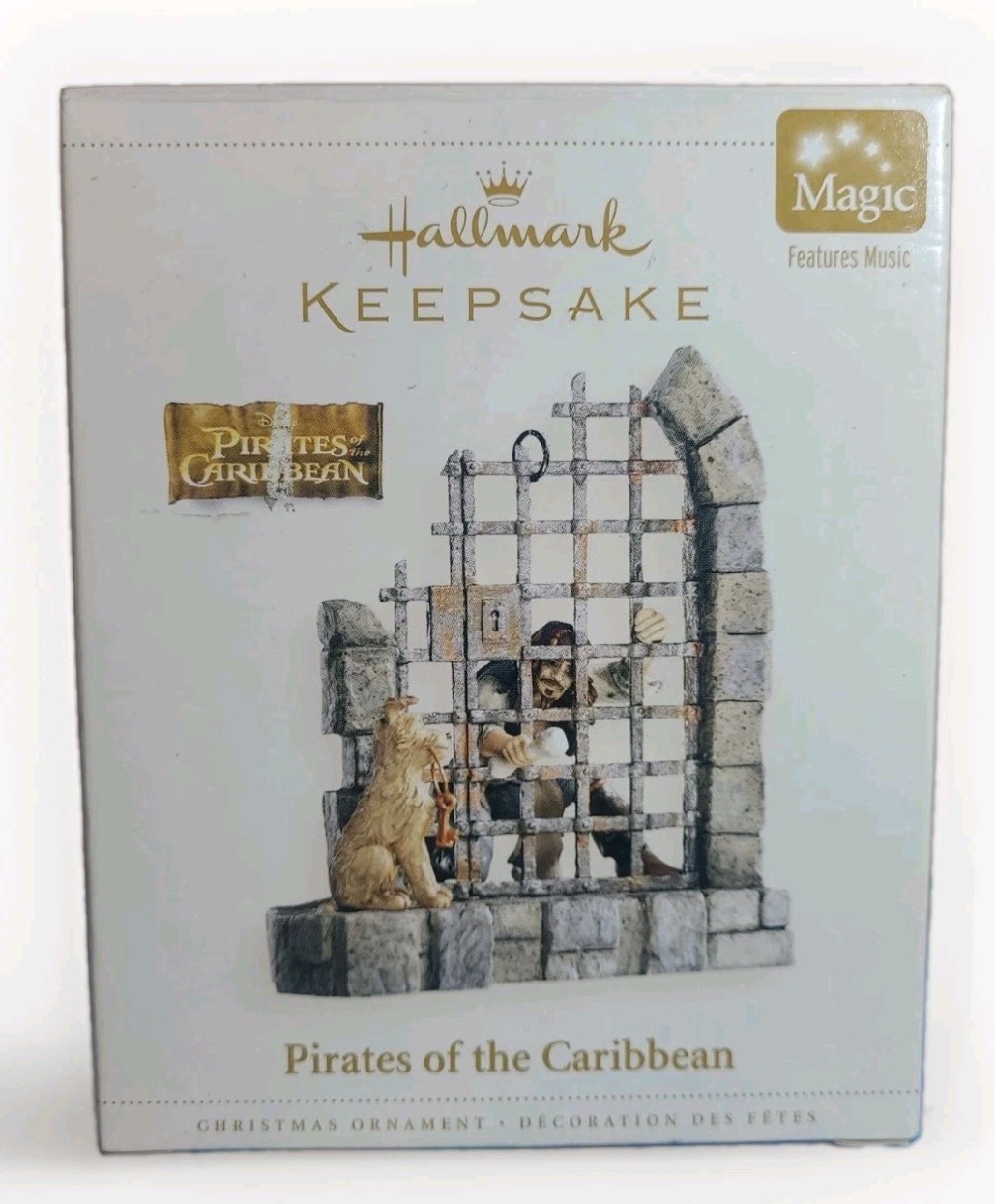 2006 Hallmark Pirates Caribbean Jack Sparrow Magic Musical Ornament NOS Sealed 2006 Hallmark Pirates Caribbean Jack Sparrow Magic Musical Ornament NOS Sealed