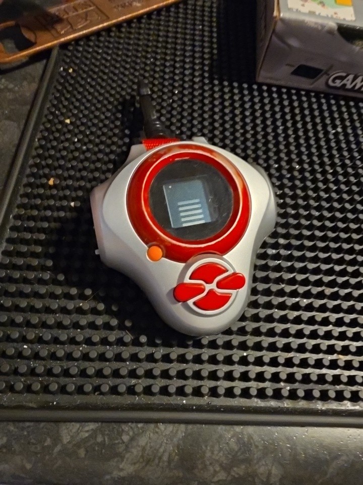 2001 Digimon Tamers Red D-Power D-Ark Digivice Bandai Working SEE DESCRIPTION