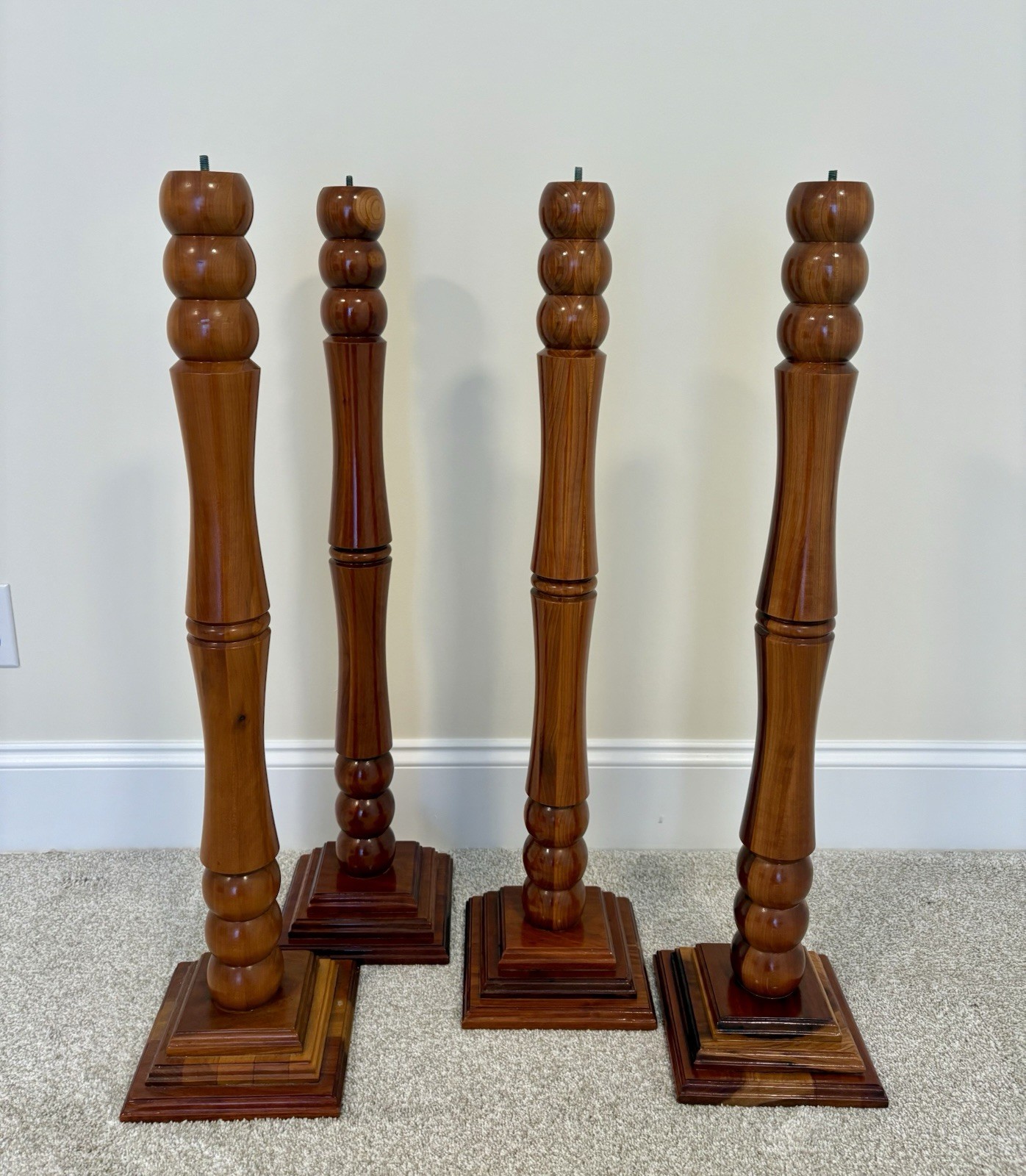Large Solid Wood Candle Holder Church Paschal Candle Holder Large Solid Wood Candle Holder Church Paschal Candle Holder