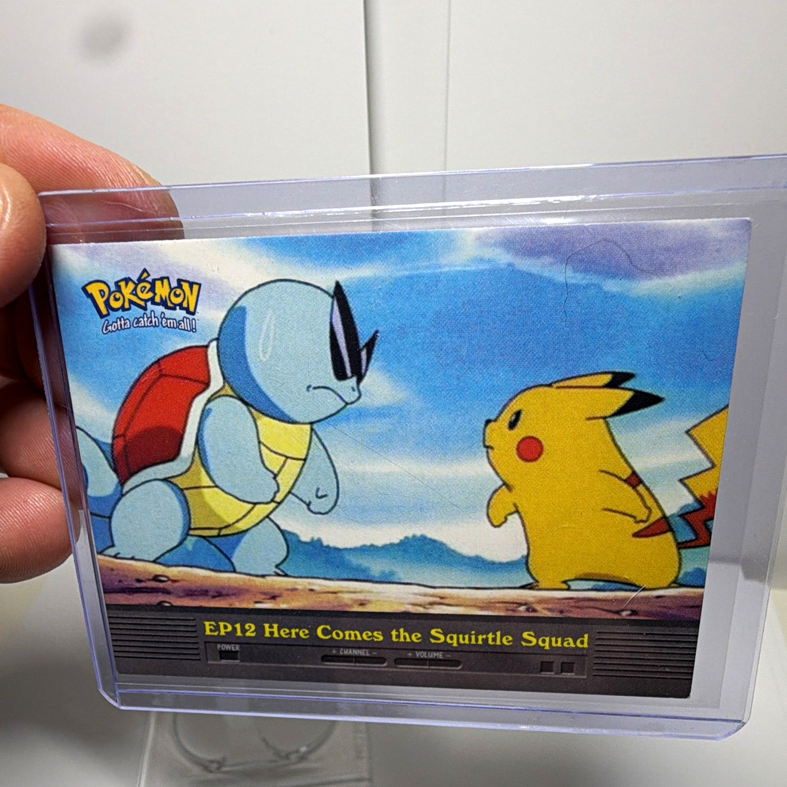 2000 Topps Pokemon Squirtle Pikachu EP12 Squirtle Squad TV Animation Vintage