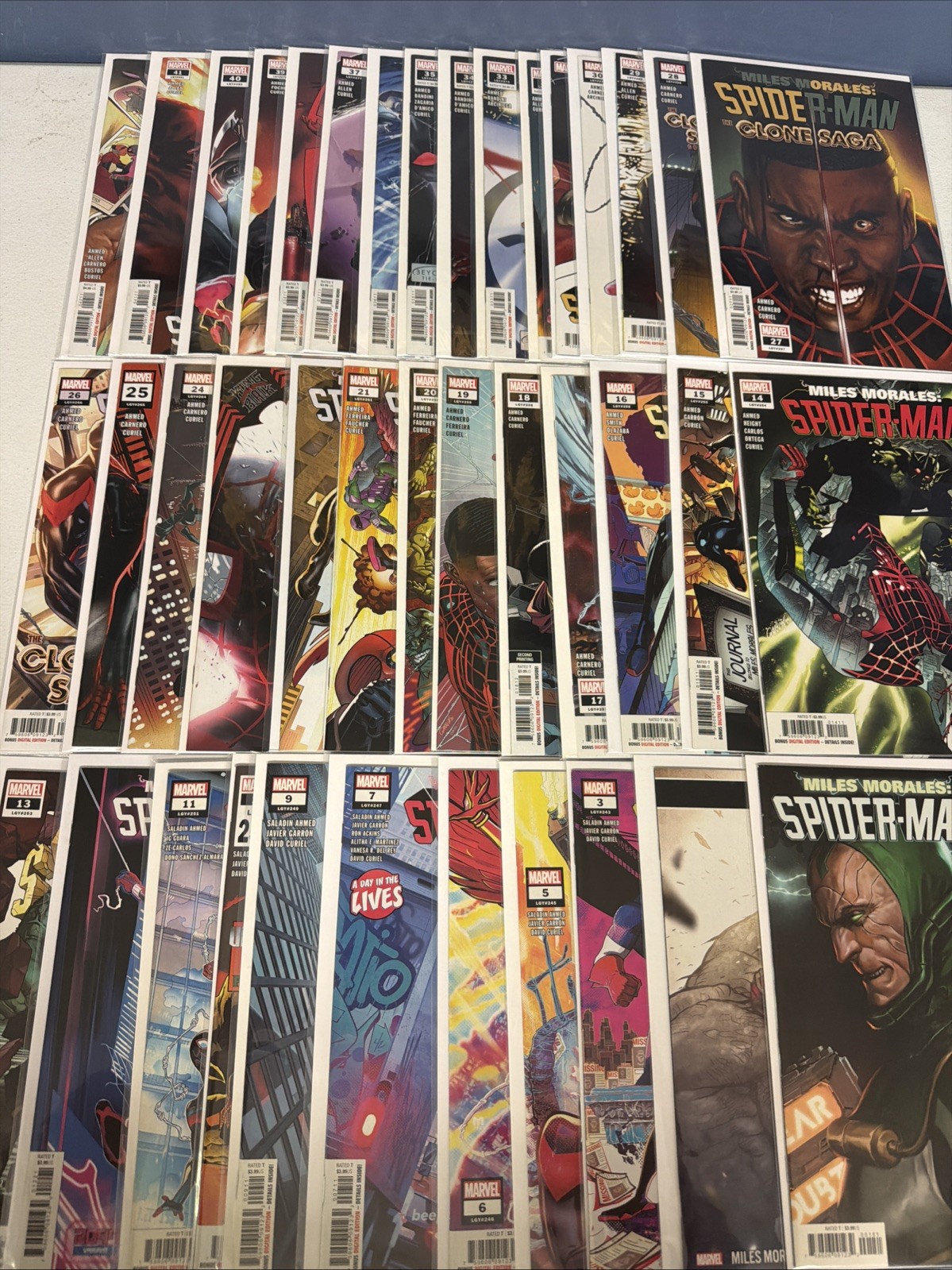 Miles Morales: Spider-Man #1-42 2019 Series (missing #4 & #8) Marvel NM- *X6 Miles Morales: Spider-Man #1-42 2019 Series (missing #4 & #8) Marvel NM- *X6