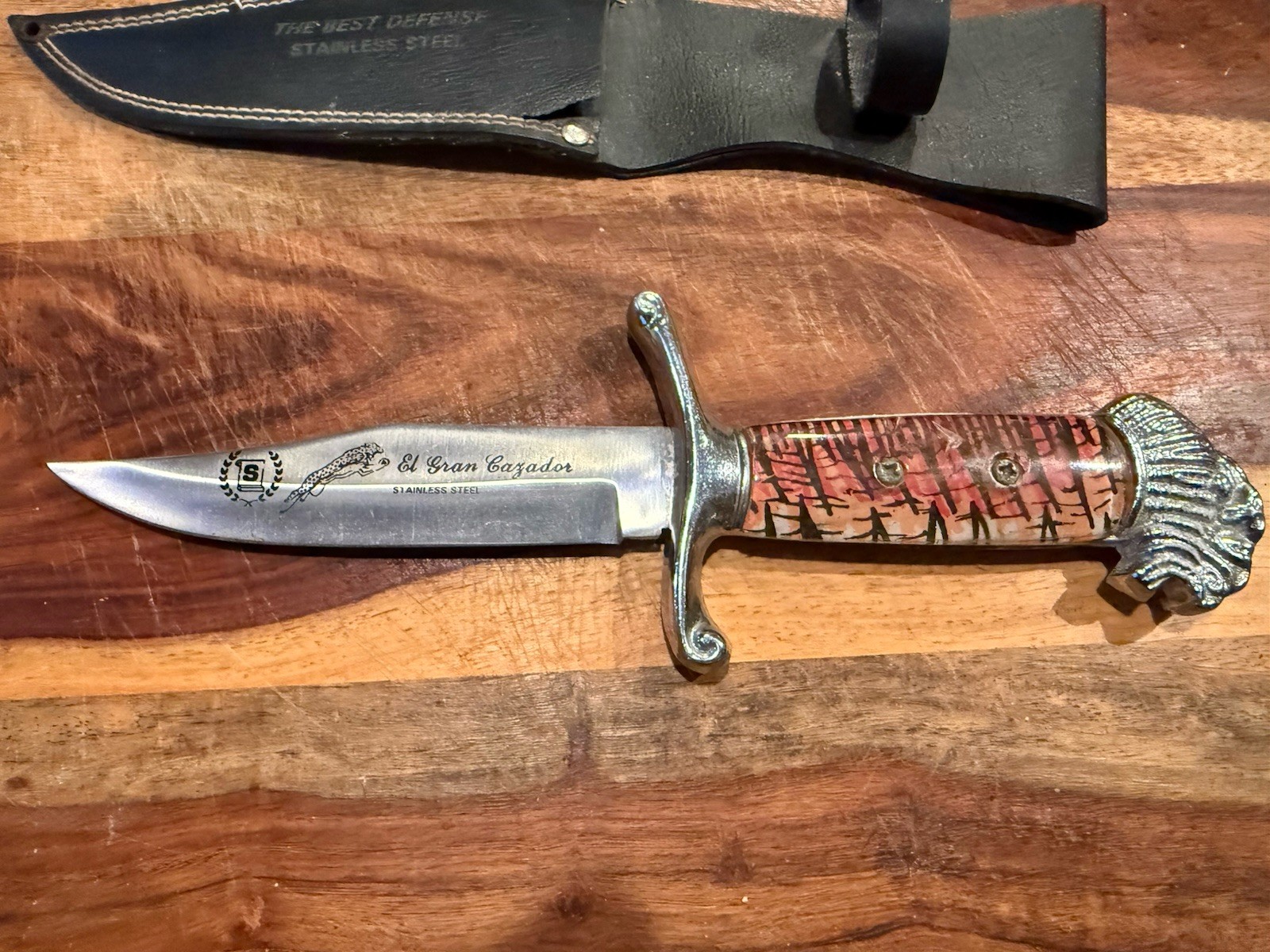 Vintage Nieto Cuchillo Linea Gran Cazador 5.5 With Rare Sheath Vintage Nieto Cuchillo Linea Gran Cazador 5.5 With Rare Sheath