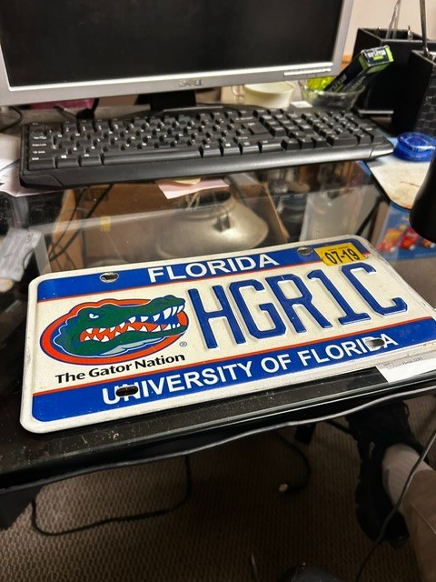 UNIVERSITY of FLORIDA National Champs license plates (Pick Any) UNIVERSITY of FLORIDA National Champs license plates (Pick Any)