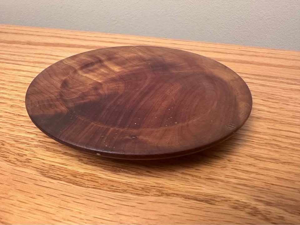 Vintage 1936 Hand-Turned Wood Presentation Plate – Rev. A.M. Blackford History Vintage 1936 Hand-Turned Wood Presentation Plate – Rev. A.M. Blackford History