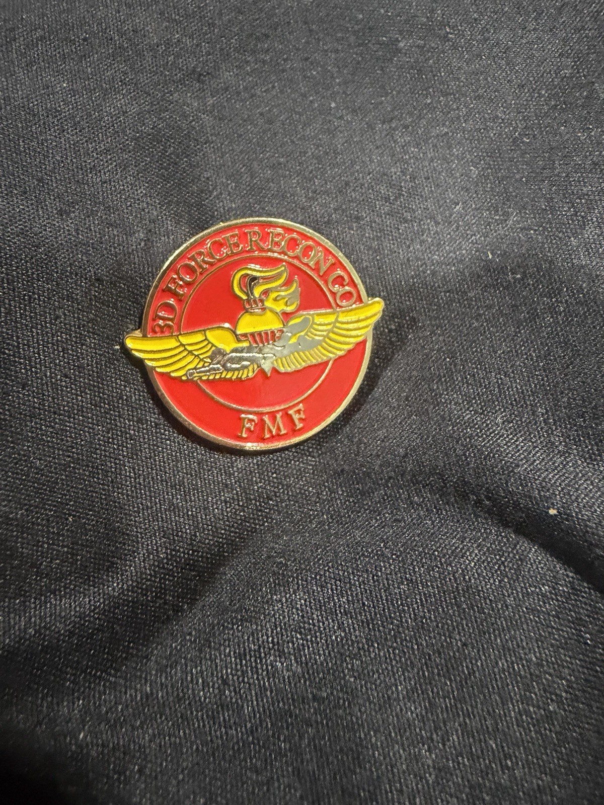 USMC 3rd Force Recon Lapel/Hat Pin USMC 3rd Force Recon Lapel/Hat Pin