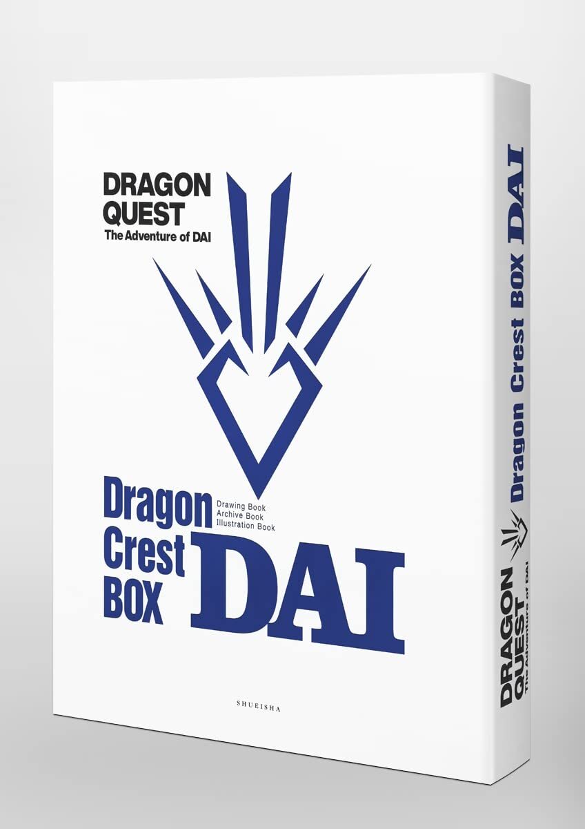 Dragon Quest The Adventure of DAI Dragon Crest Box Limited Art Works New