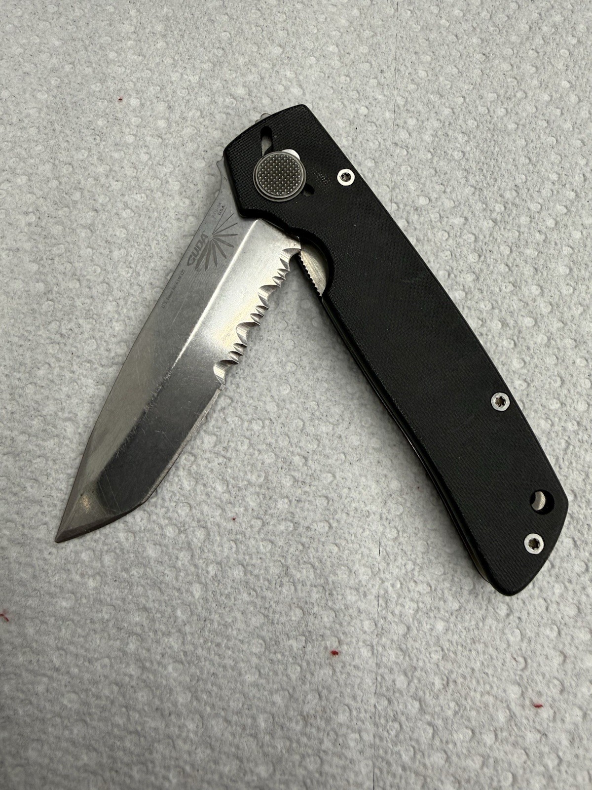 Camillus CUDA Knife Cuda2 Tanto Terzuola Design RARE