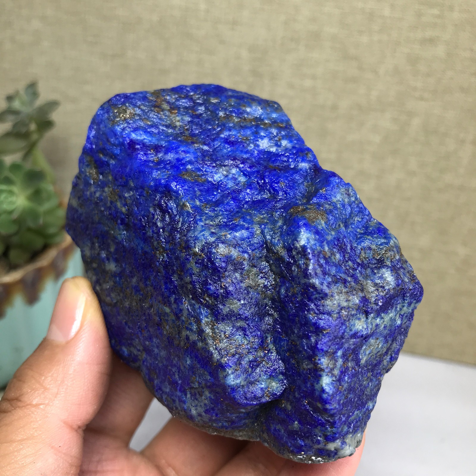271g Natural Rough Lapis Lazuli original Crystal uncut Gemstone Mineral A5836 271g Natural Rough Lapis Lazuli original Crystal uncut Gemstone Mineral A5836