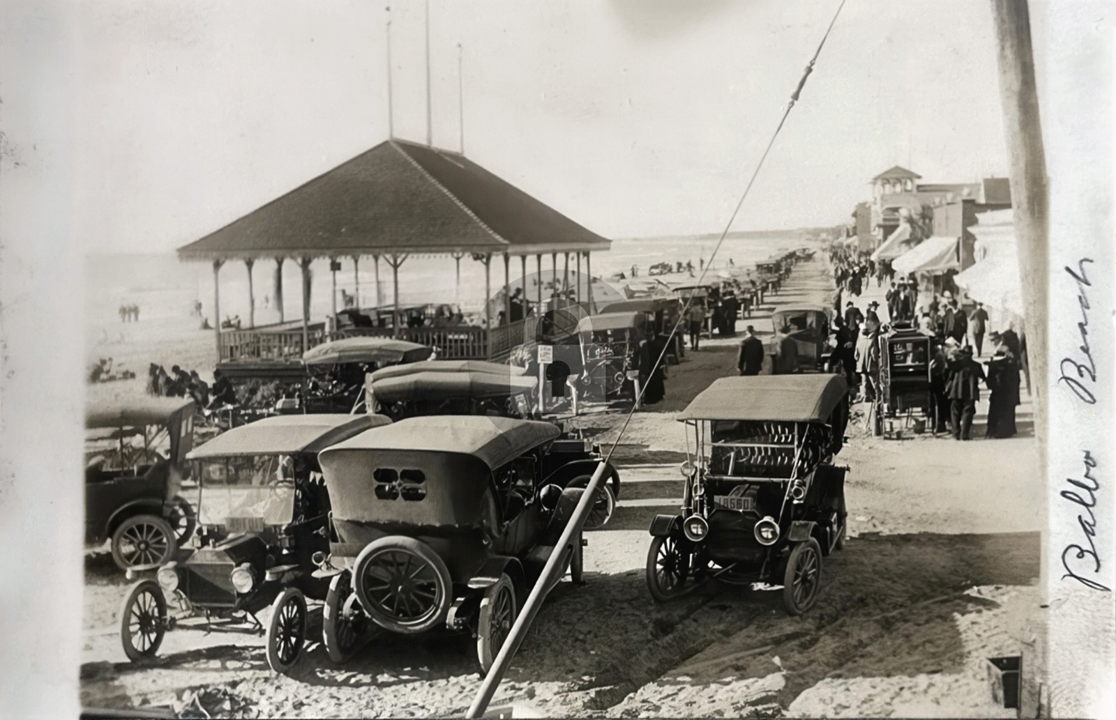 Balboa Beach Newport Beach CA Early 1900'S RPPC Photo Postcard COPY Balboa Beach Newport Beach CA Early 1900'S RPPC Photo Postcard COPY