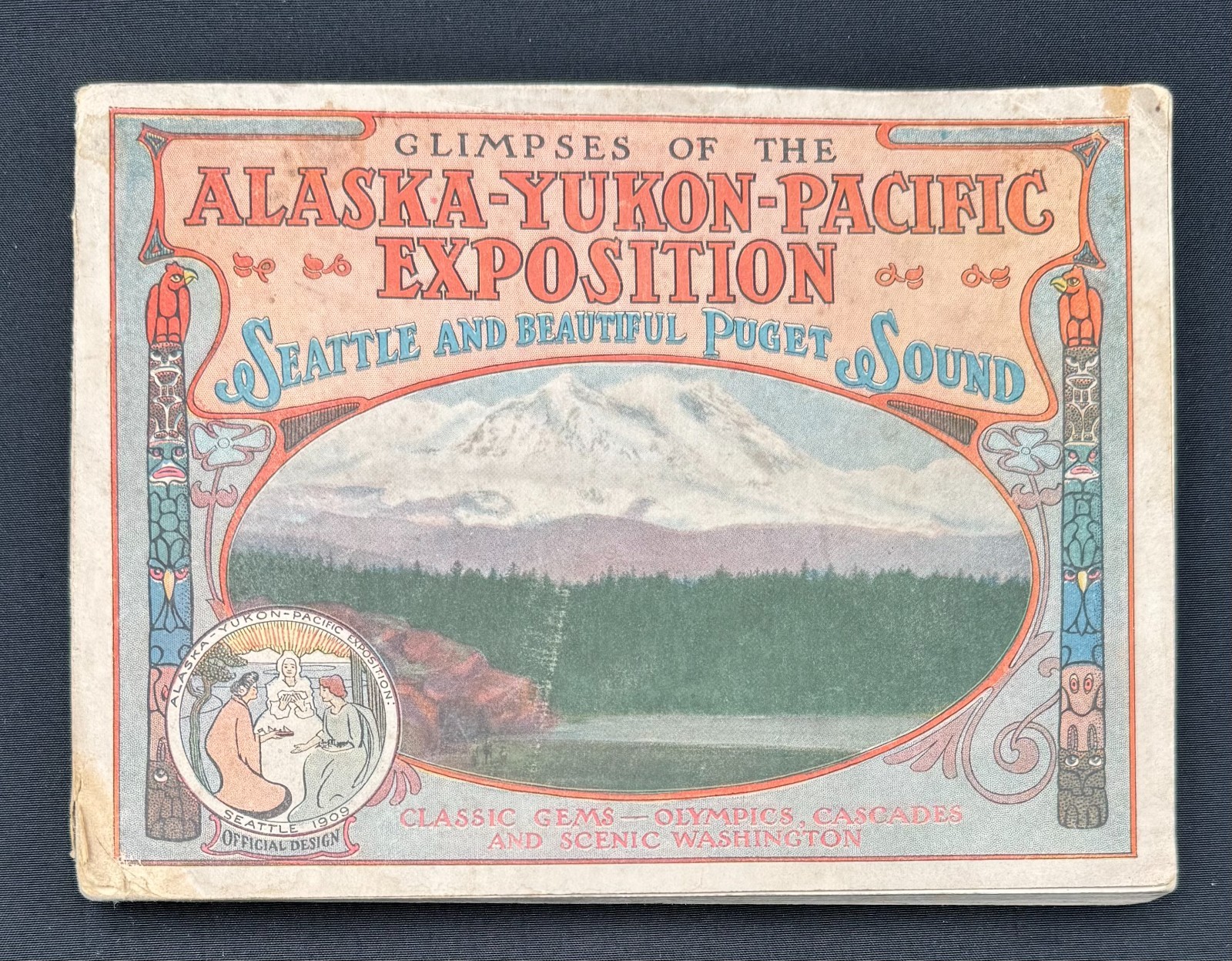 1909 Alaska Yukon Pacific Exposition Seattle World's Fair Souvenir Book AYP 1909 Alaska Yukon Pacific Exposition Seattle World's Fair Souvenir Book AYP